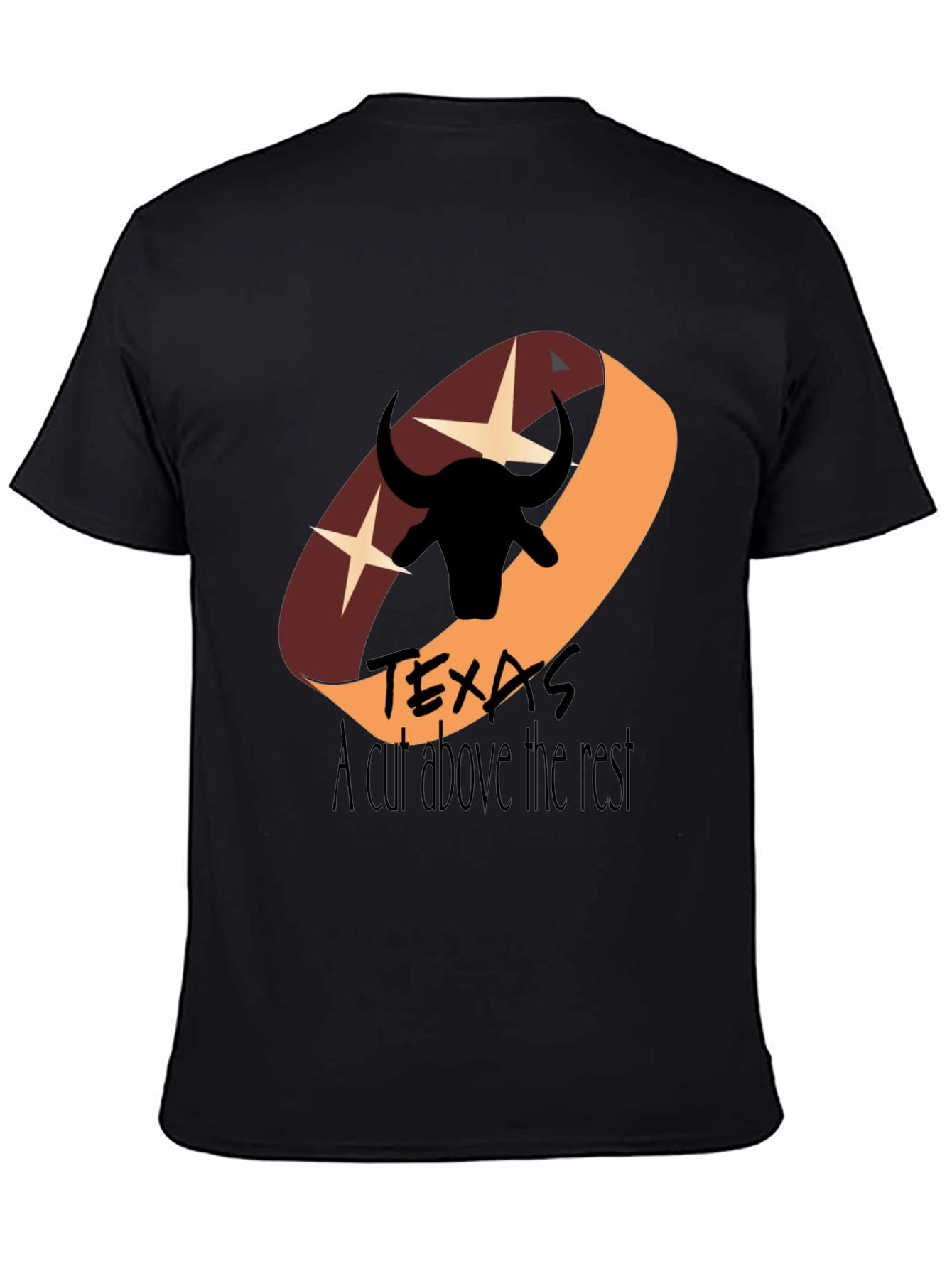 Texas Steer Graphic Tee - A Cut Above