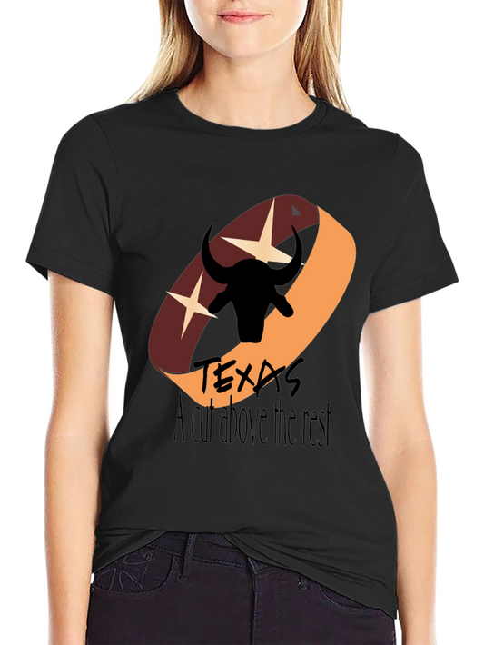 Texas Steer Graphic Tee - A Cut Above