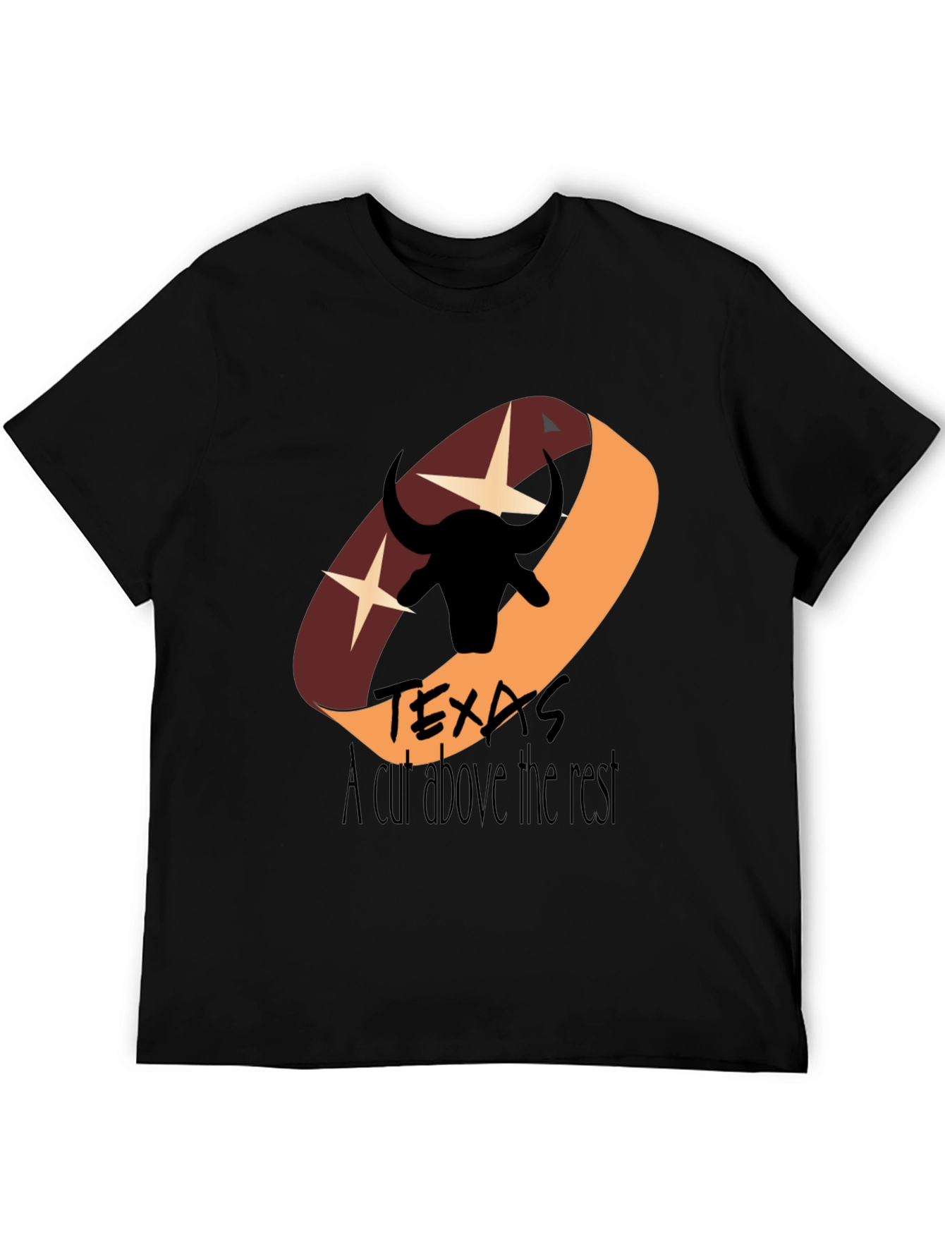 Texas Steer Graphic Tee - A Cut Above