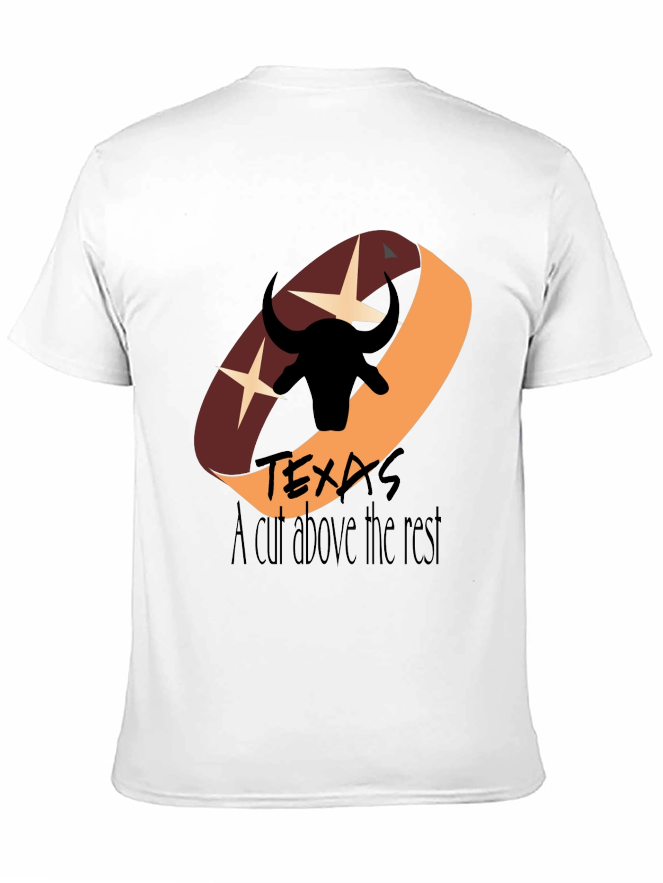 Texas Steer Graphic Tee - A Cut Above