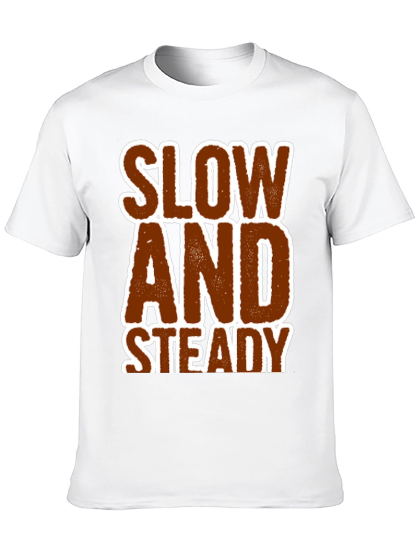 Slow and Steady Graphic Tee - Black