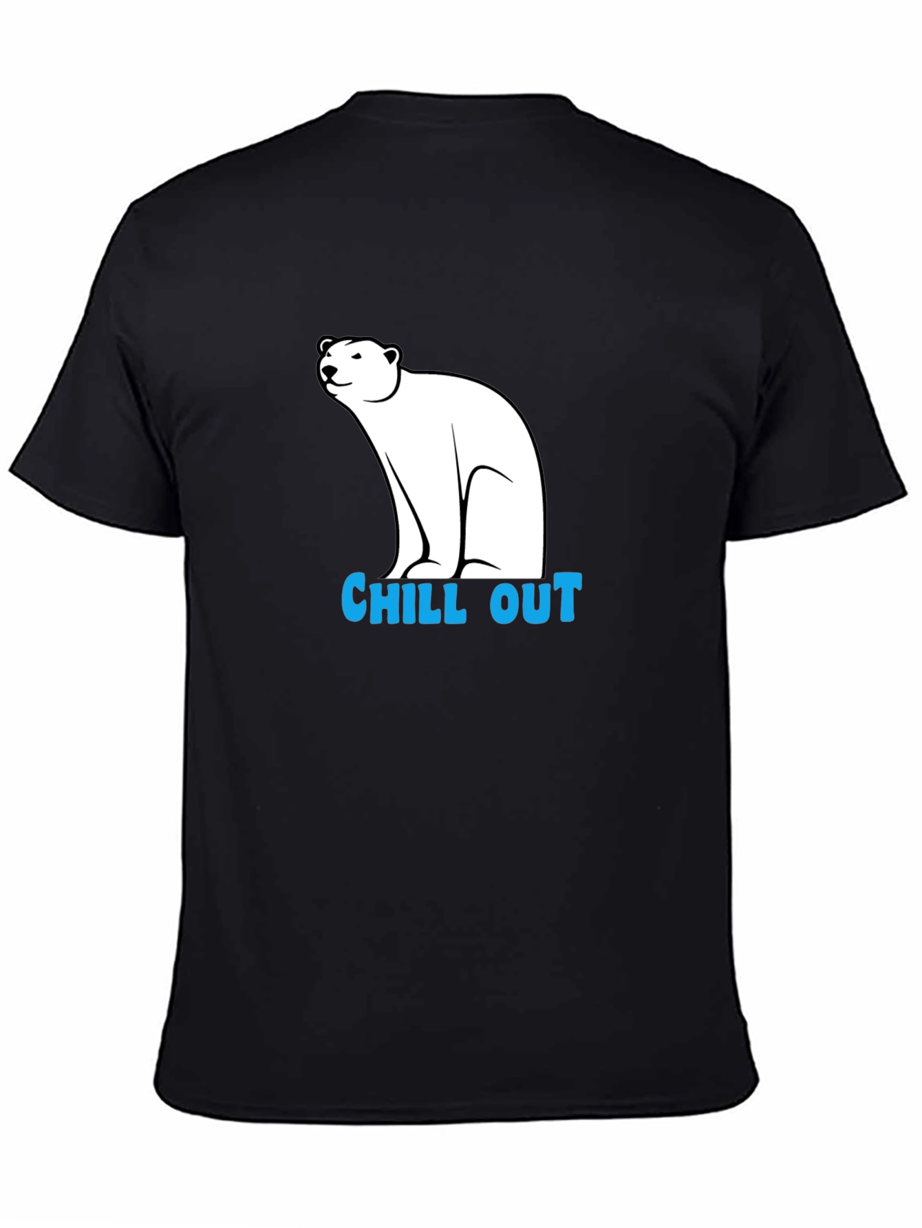 Chill Out Polar Bear Graphic Tee