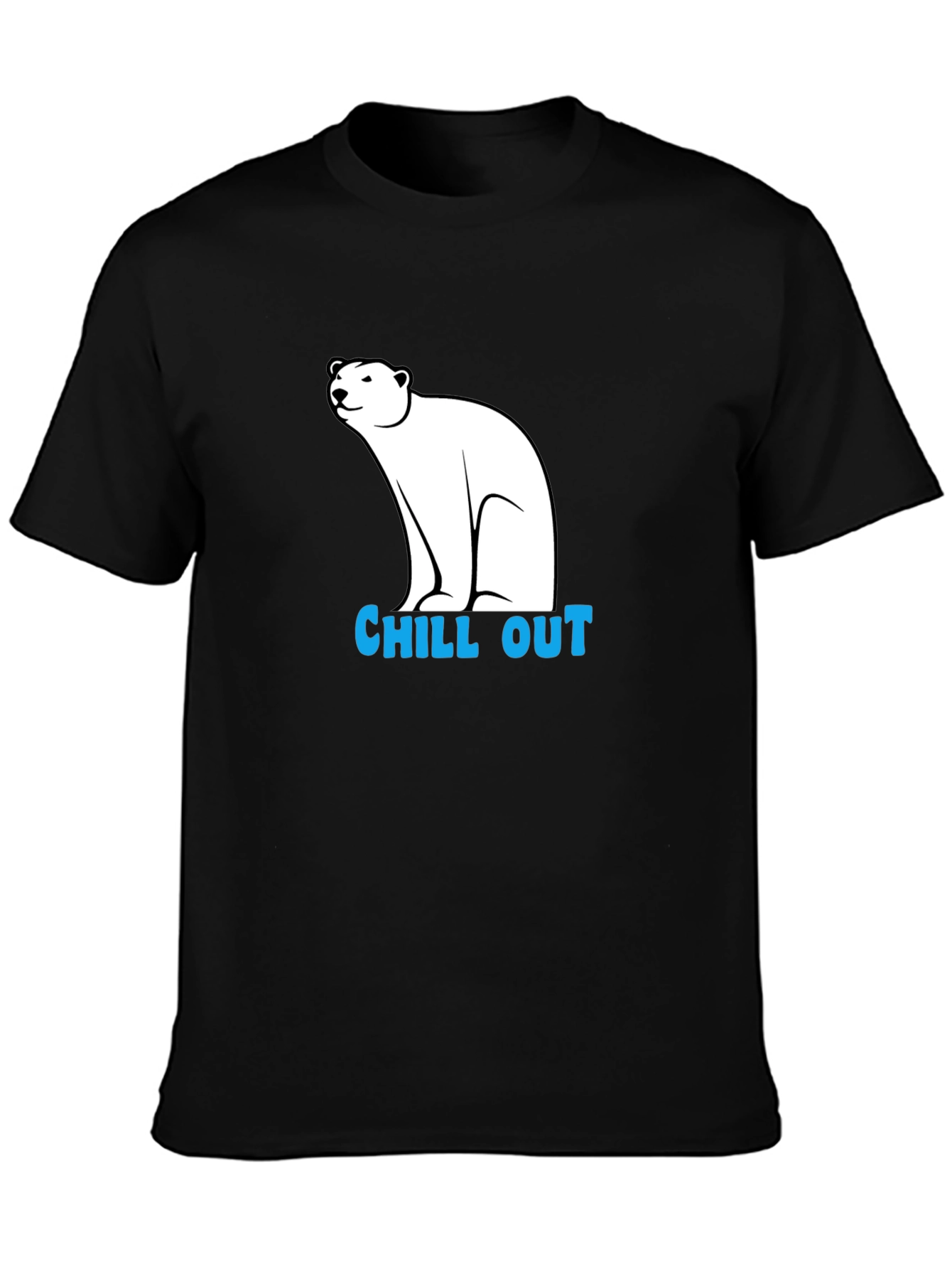 Chill Out Polar Bear Graphic Tee