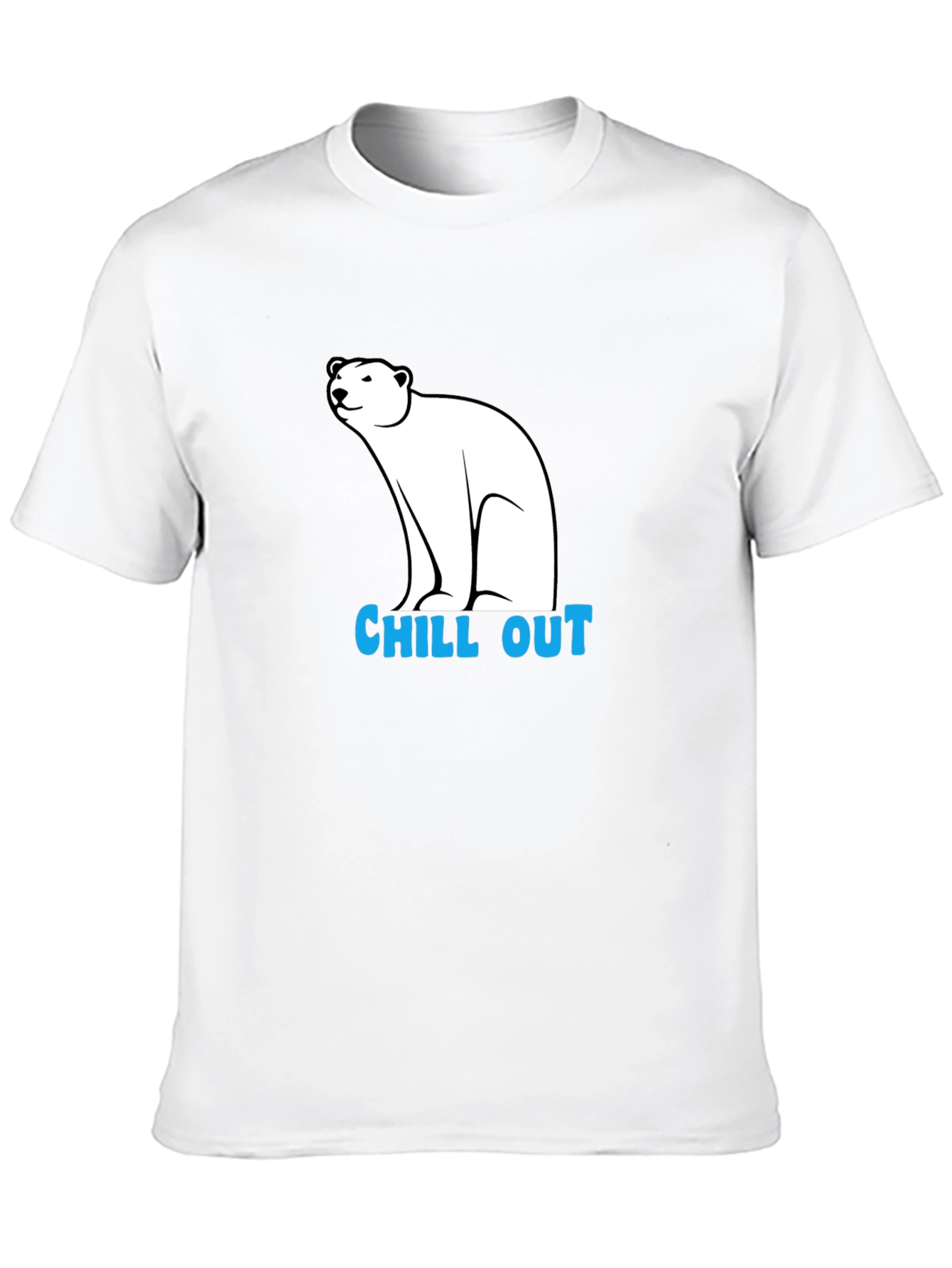 Chill Out Polar Bear Graphic Tee