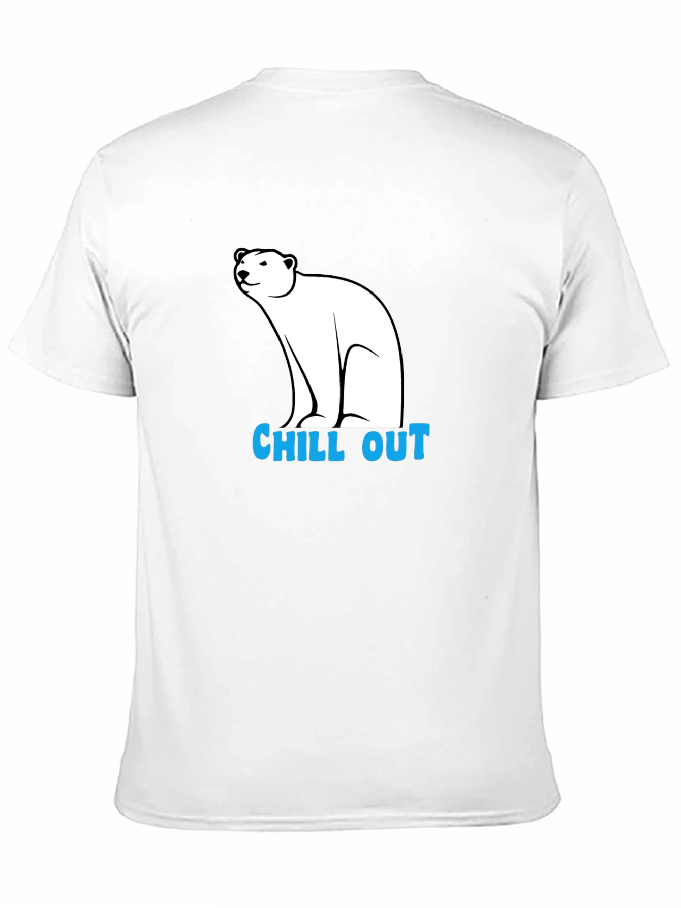 Chill Out Polar Bear Graphic Tee