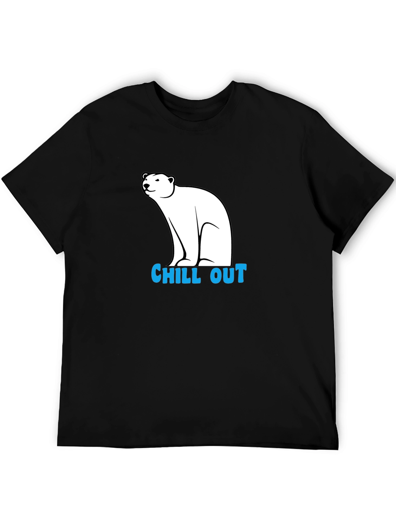 Chill Out Polar Bear Graphic Tee