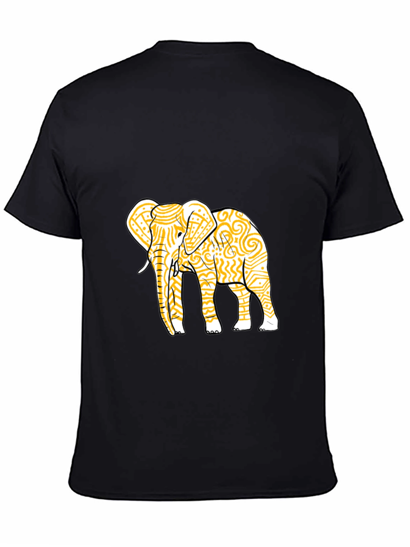 Elephant Graphic Tee - Stylish Mens Crew Neck T-Shirt