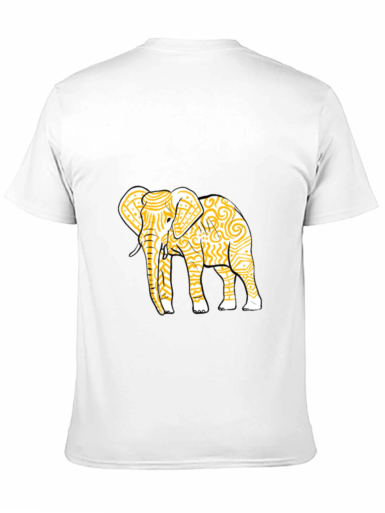 Elephant Graphic Tee - Stylish Mens Crew Neck T-Shirt