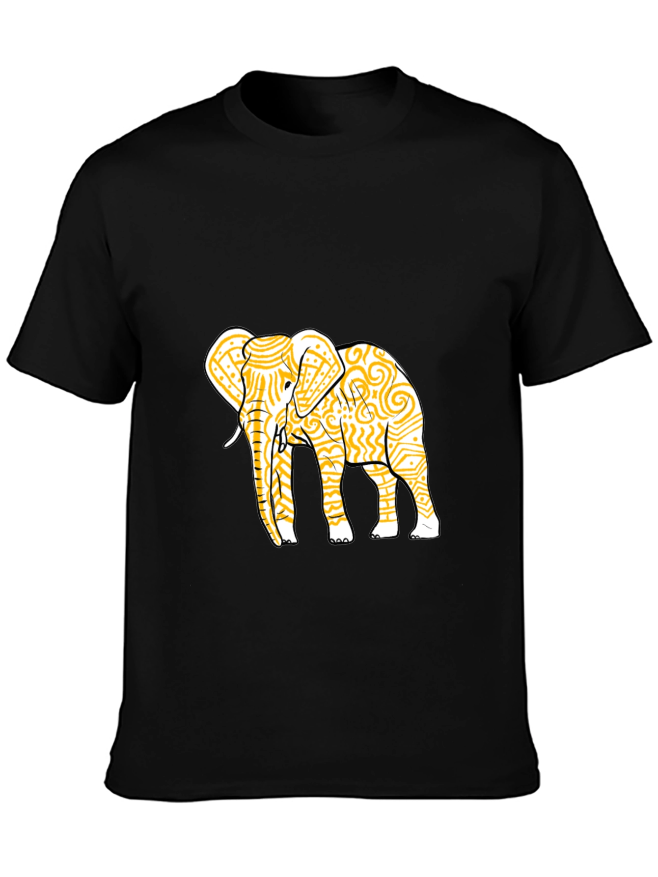 Elephant Graphic Tee - Stylish Mens Crew Neck T-Shirt