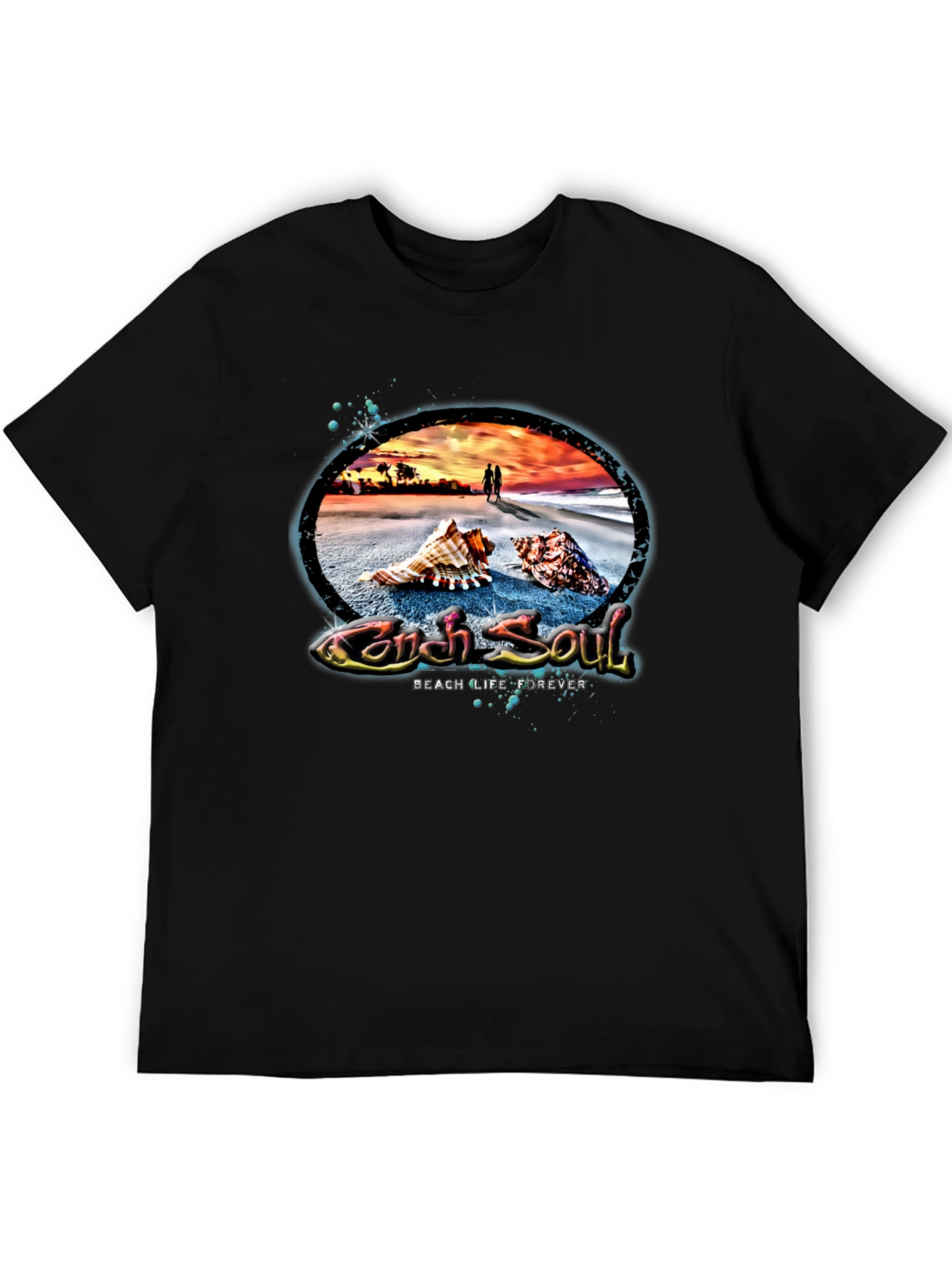 Conch Soul Beach Life Tee