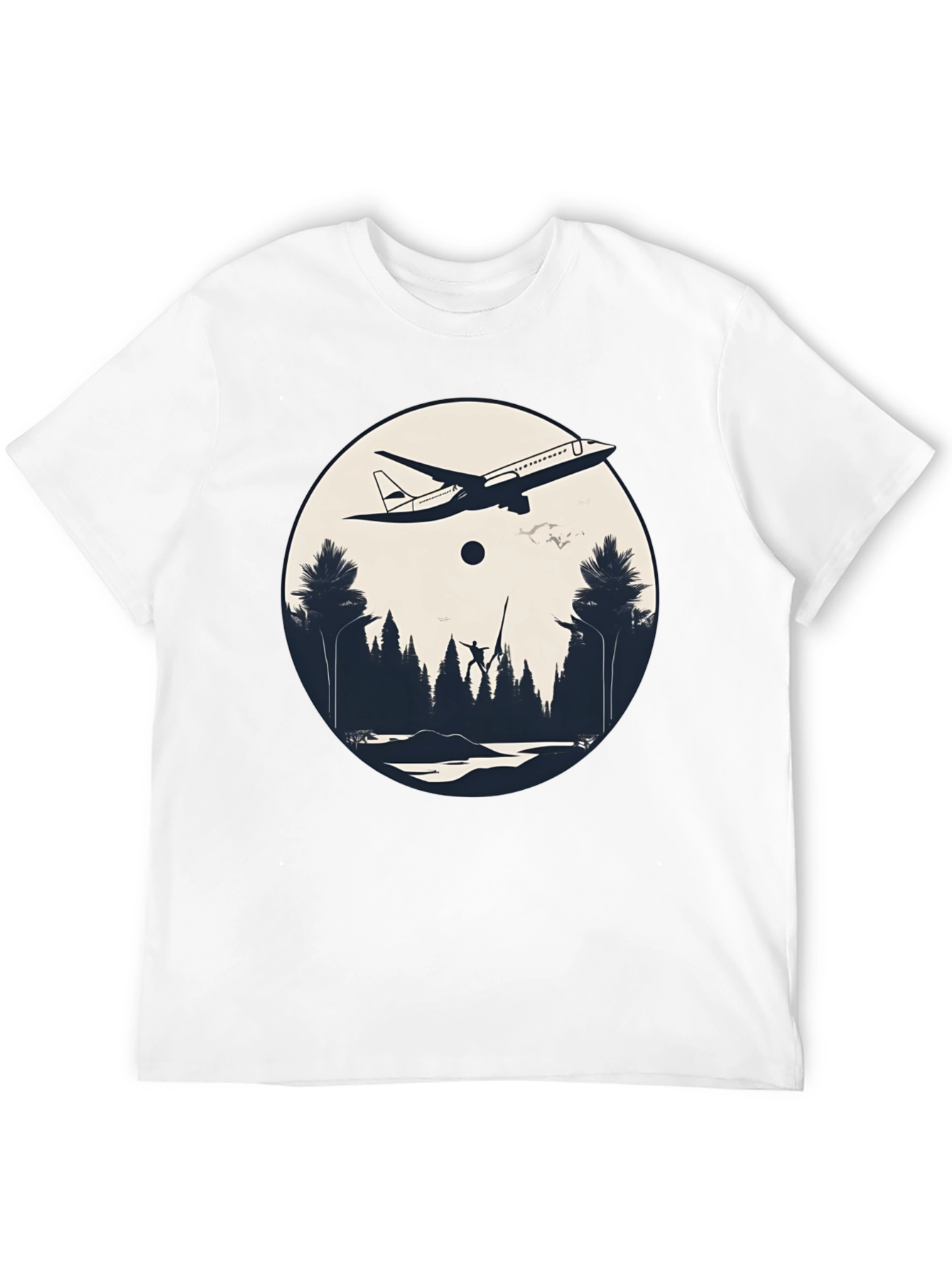 Aviation Forest Graphic Tee