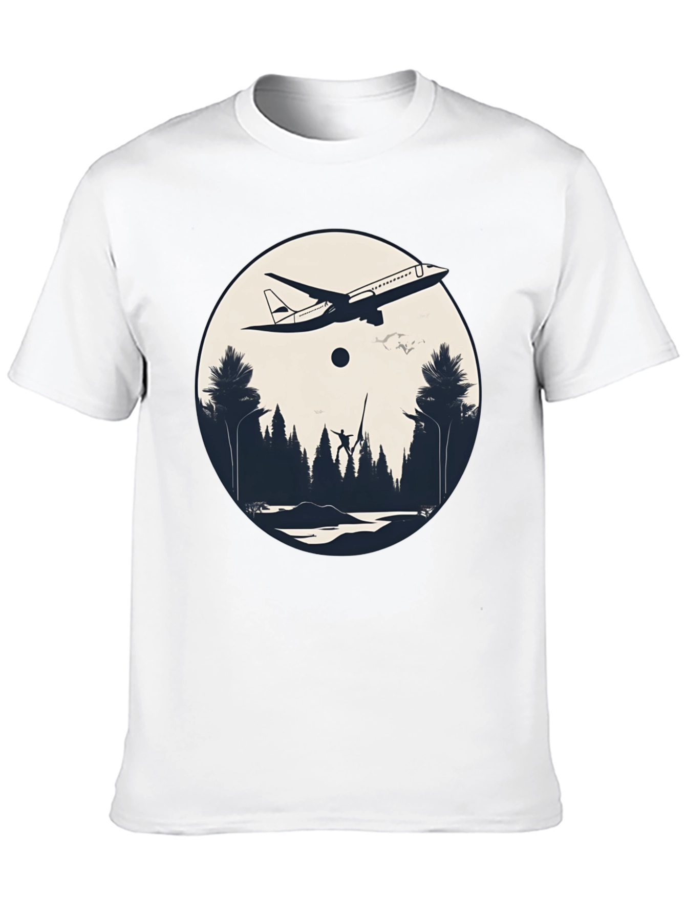 Aviation Forest Graphic Tee