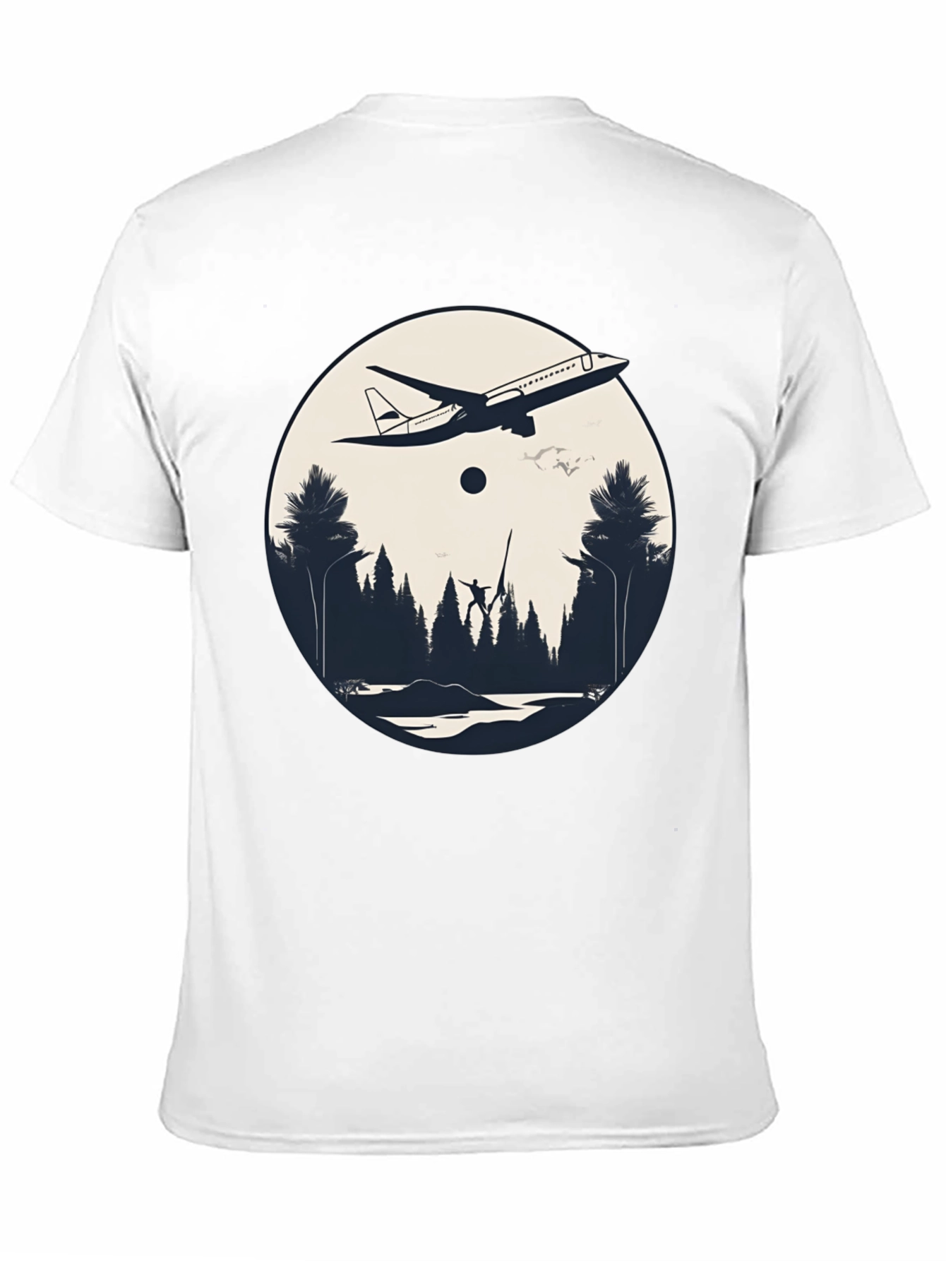 Aviation Forest Graphic Tee