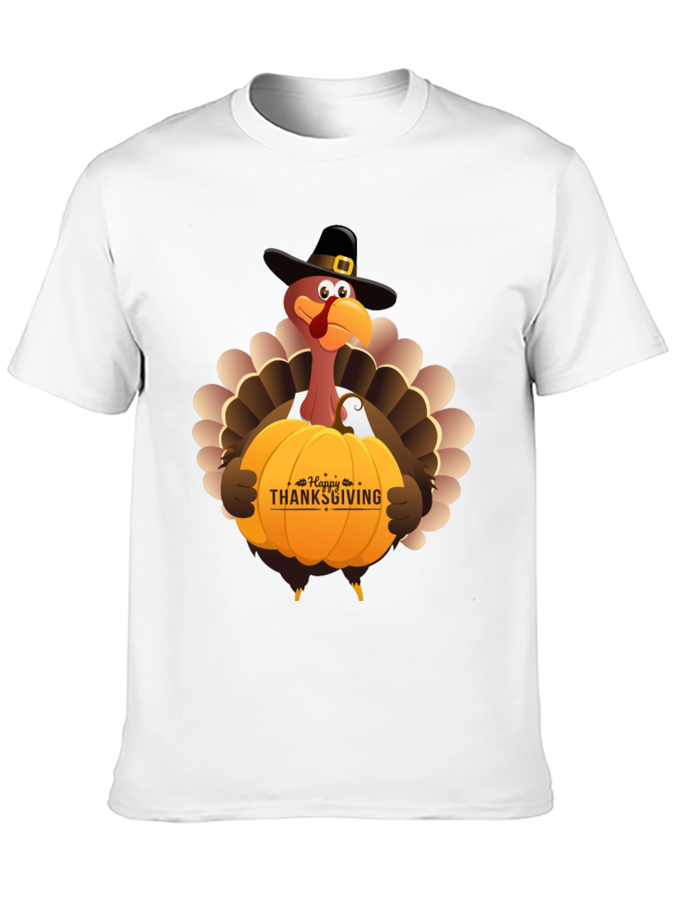 Thanksgiving Turkey Pumpkin T-Shirt