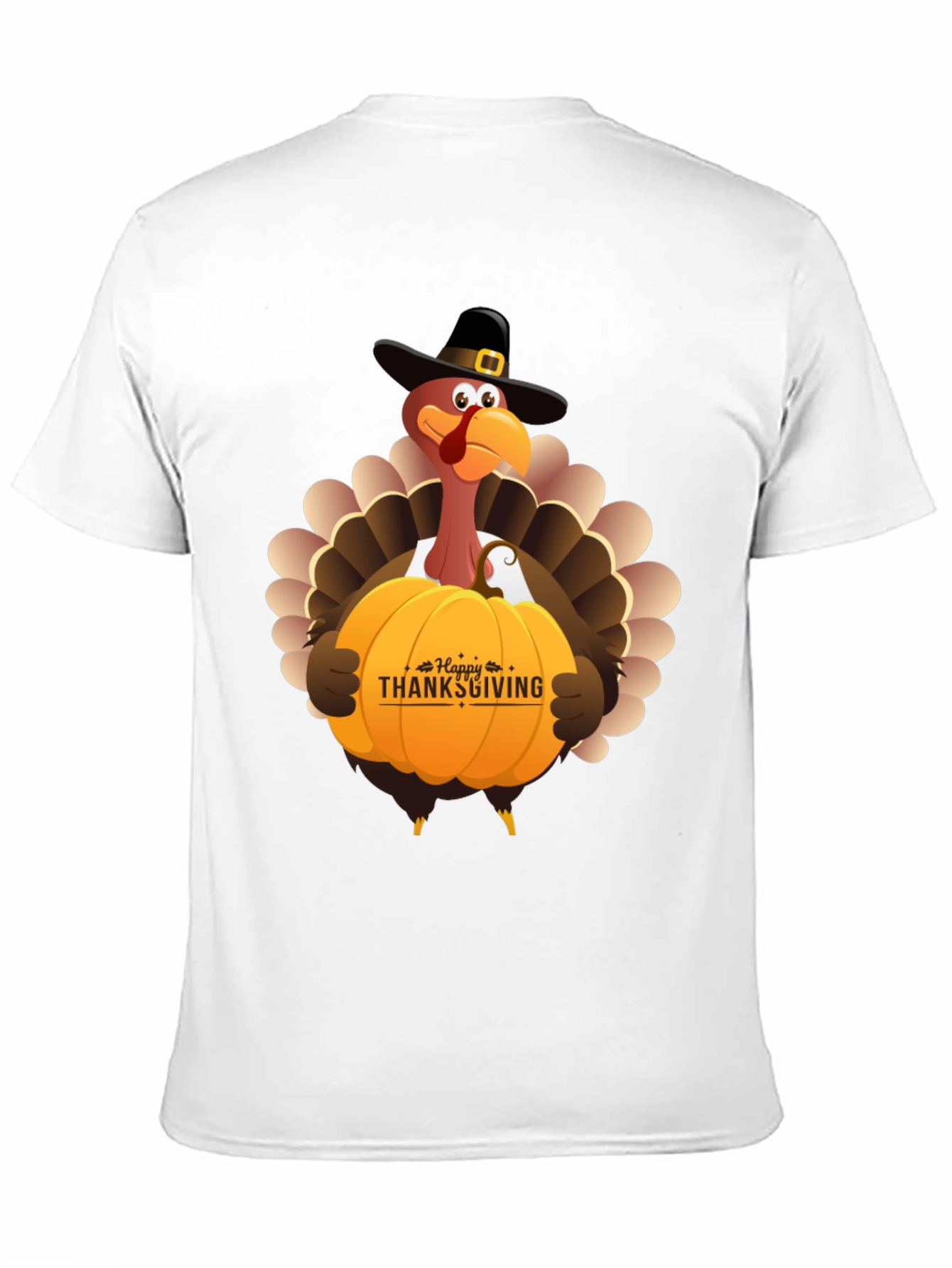 Thanksgiving Turkey Pumpkin T-Shirt