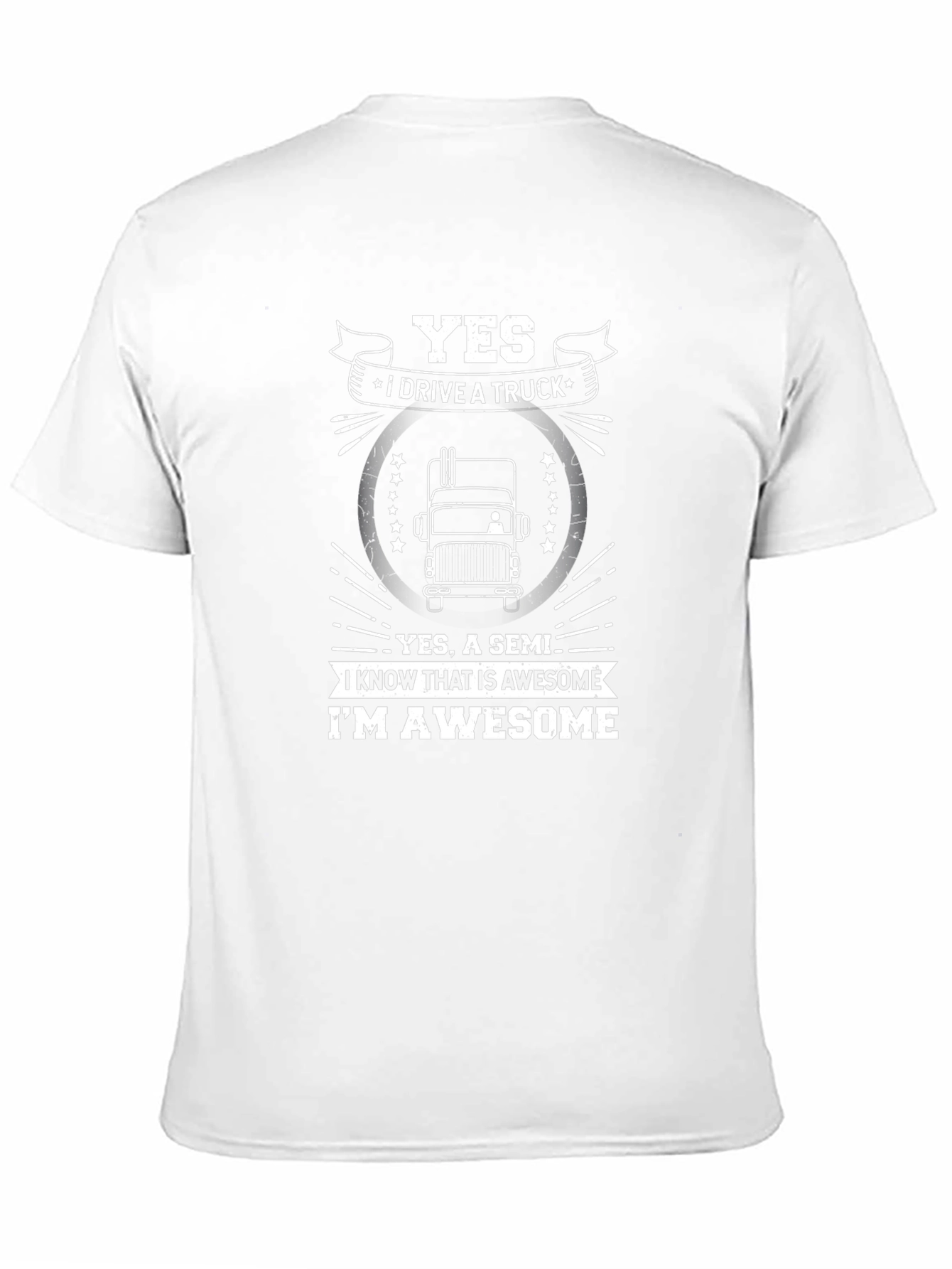 Truck Driver Awesome Graphic T-Shirt