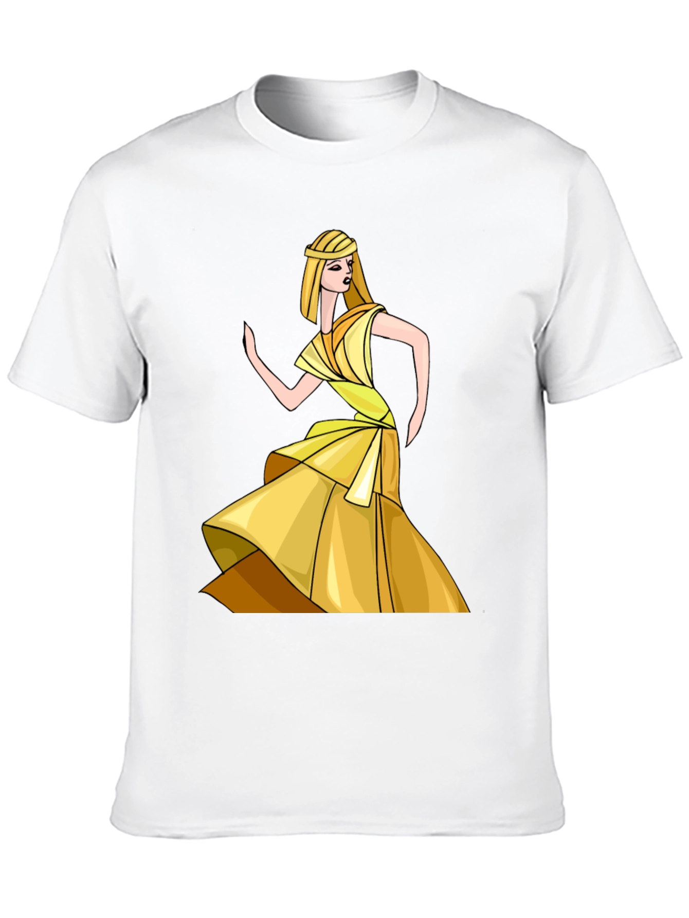 Egyptian Queen Graphic Tee - Stylish Black T-Shirt