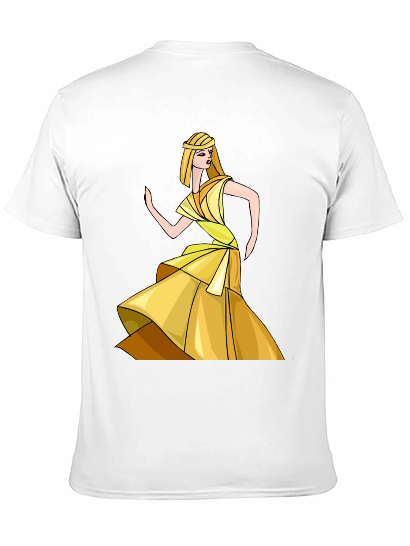 Egyptian Queen Graphic Tee - Stylish Black T-Shirt