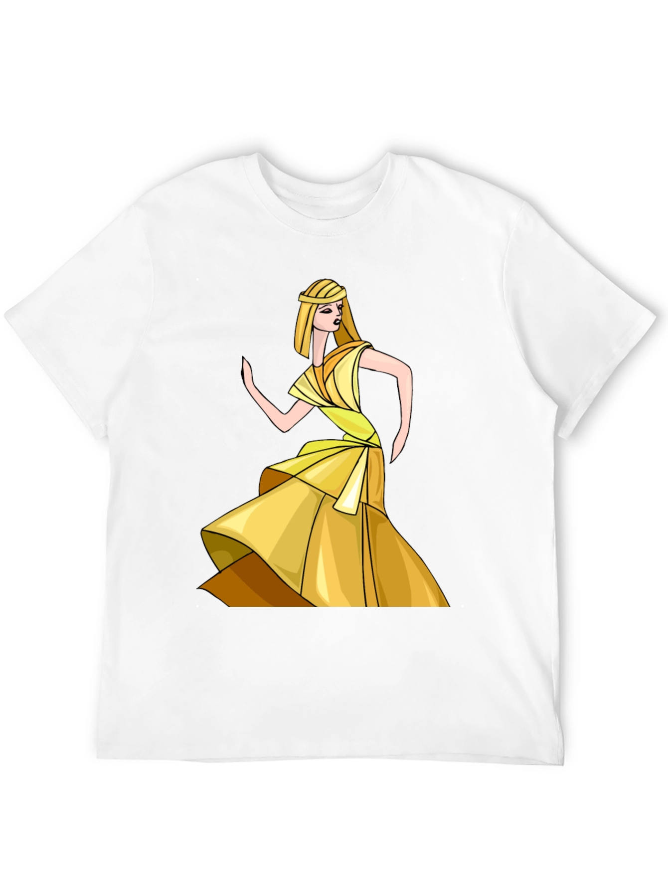 Egyptian Queen Graphic Tee - Stylish Black T-Shirt