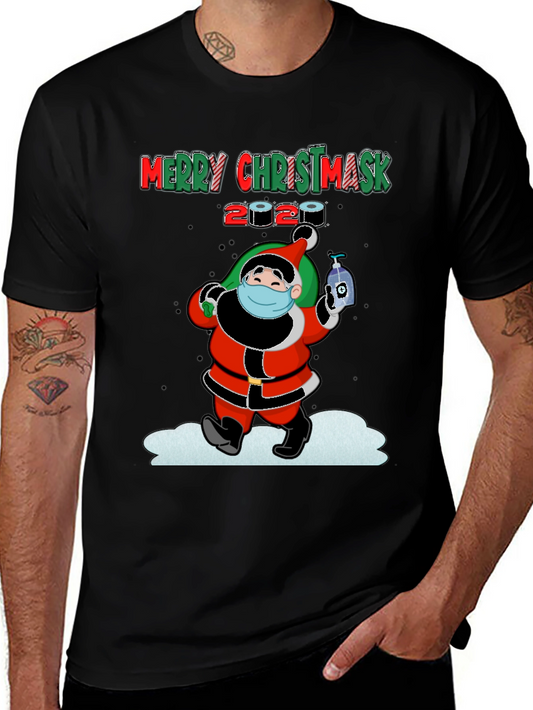 Merry Christmask 2020 Santa T-Shirt