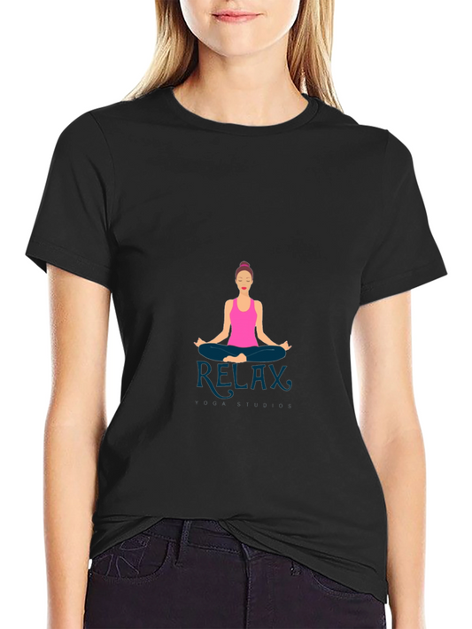 Relax Yoga Graphic T-Shirt