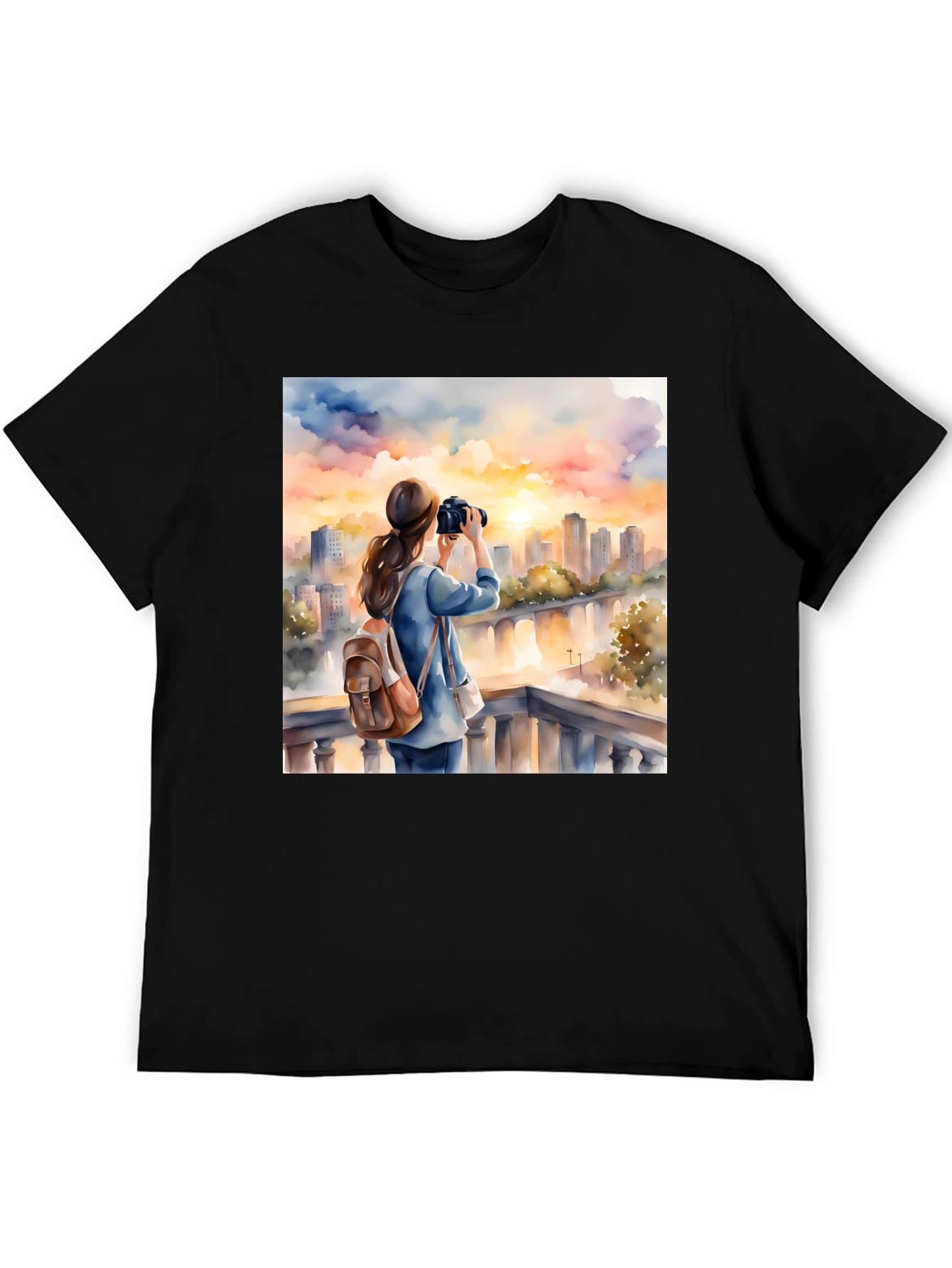 Sunset City Photographer Tee