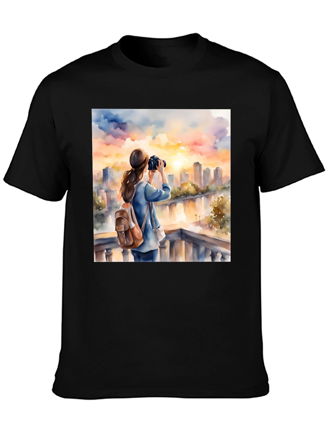 Sunset City Photographer Tee