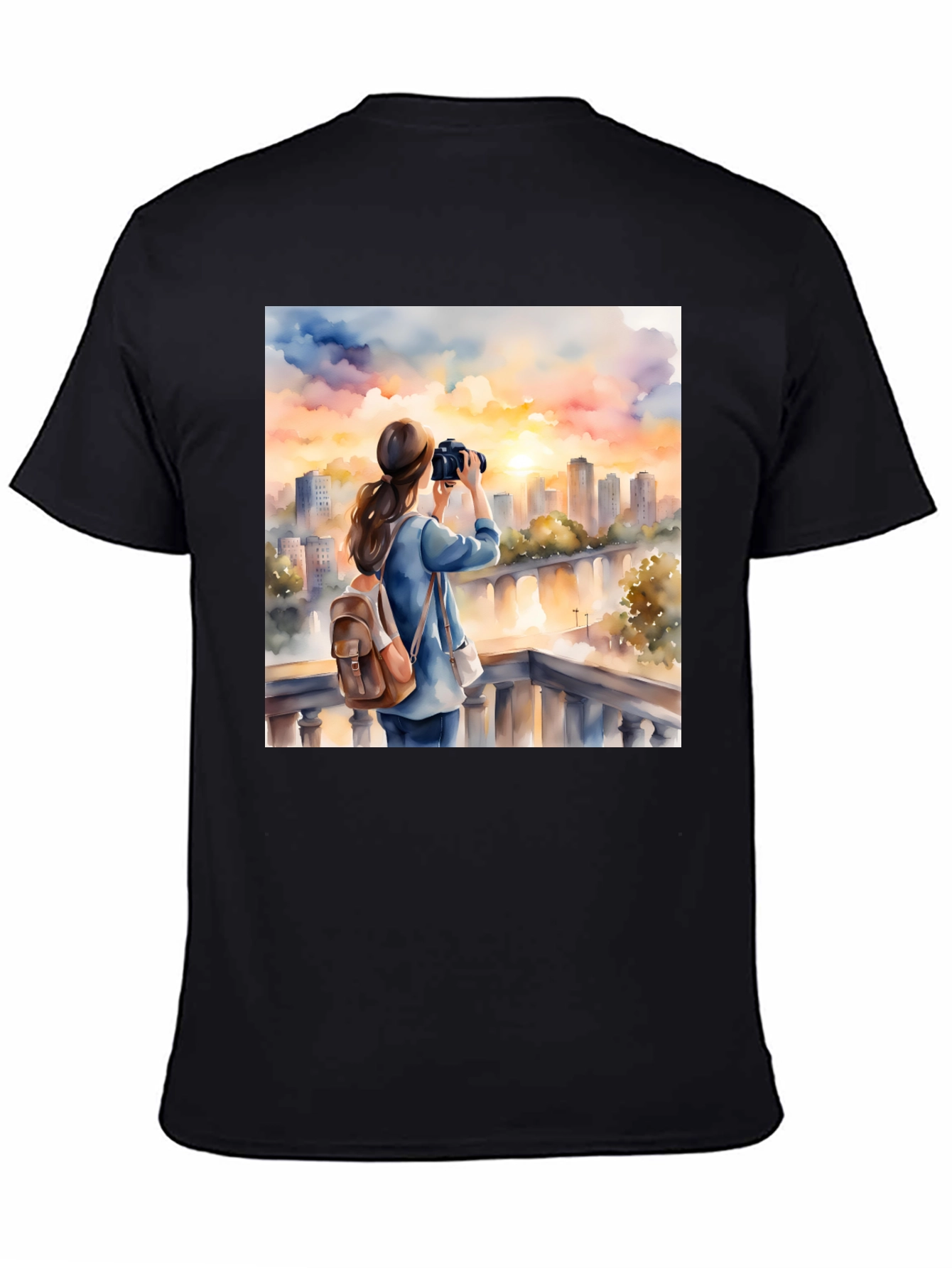 Sunset City Photographer Tee