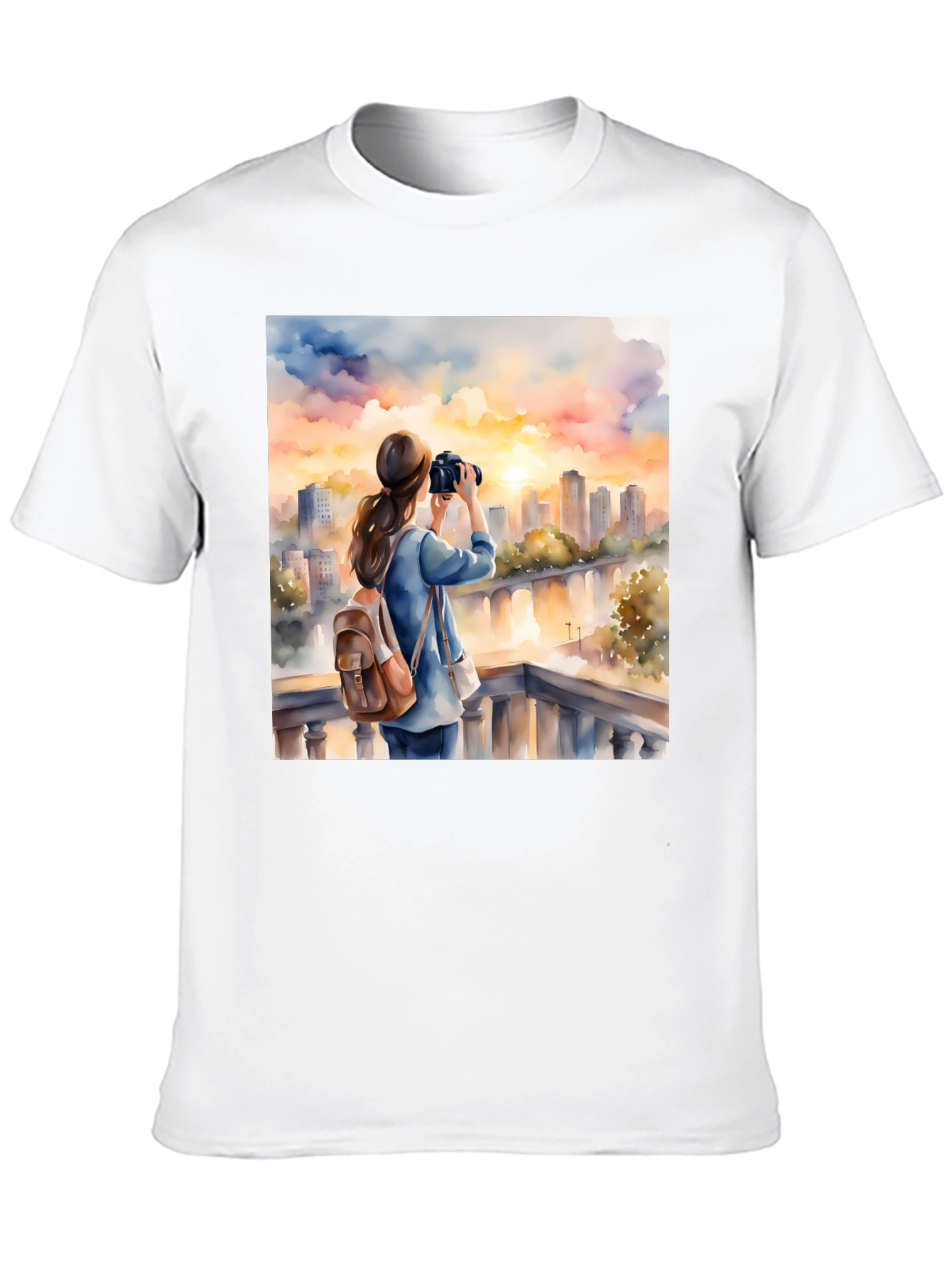 Sunset City Photographer Tee