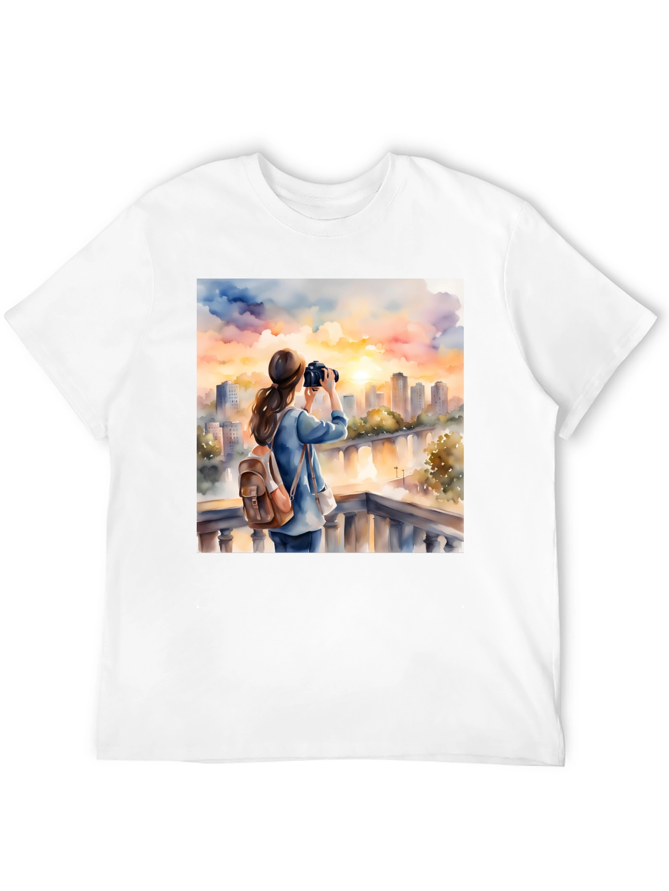Sunset City Photographer Tee