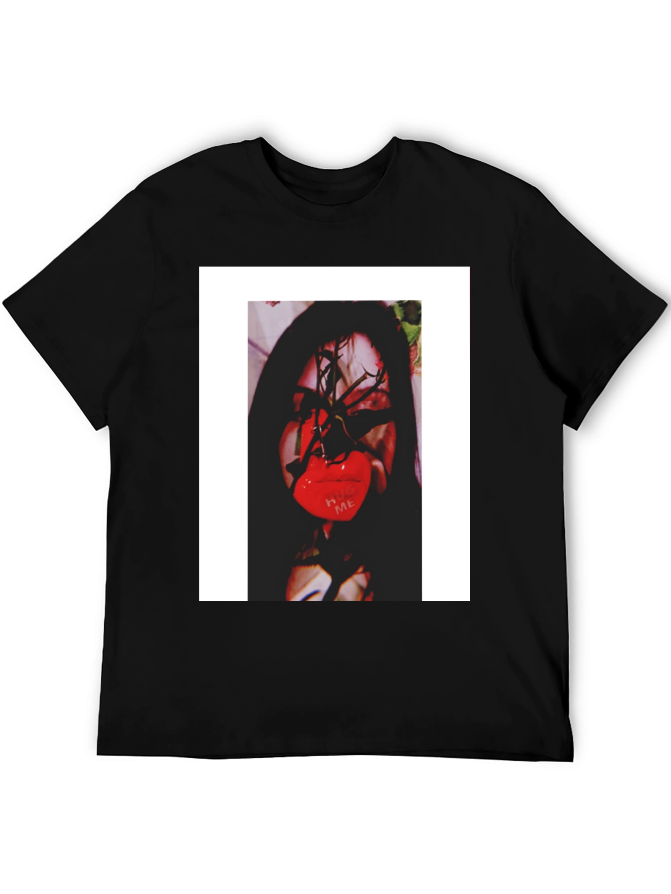 Graphic Print Crew Neck T-Shirt