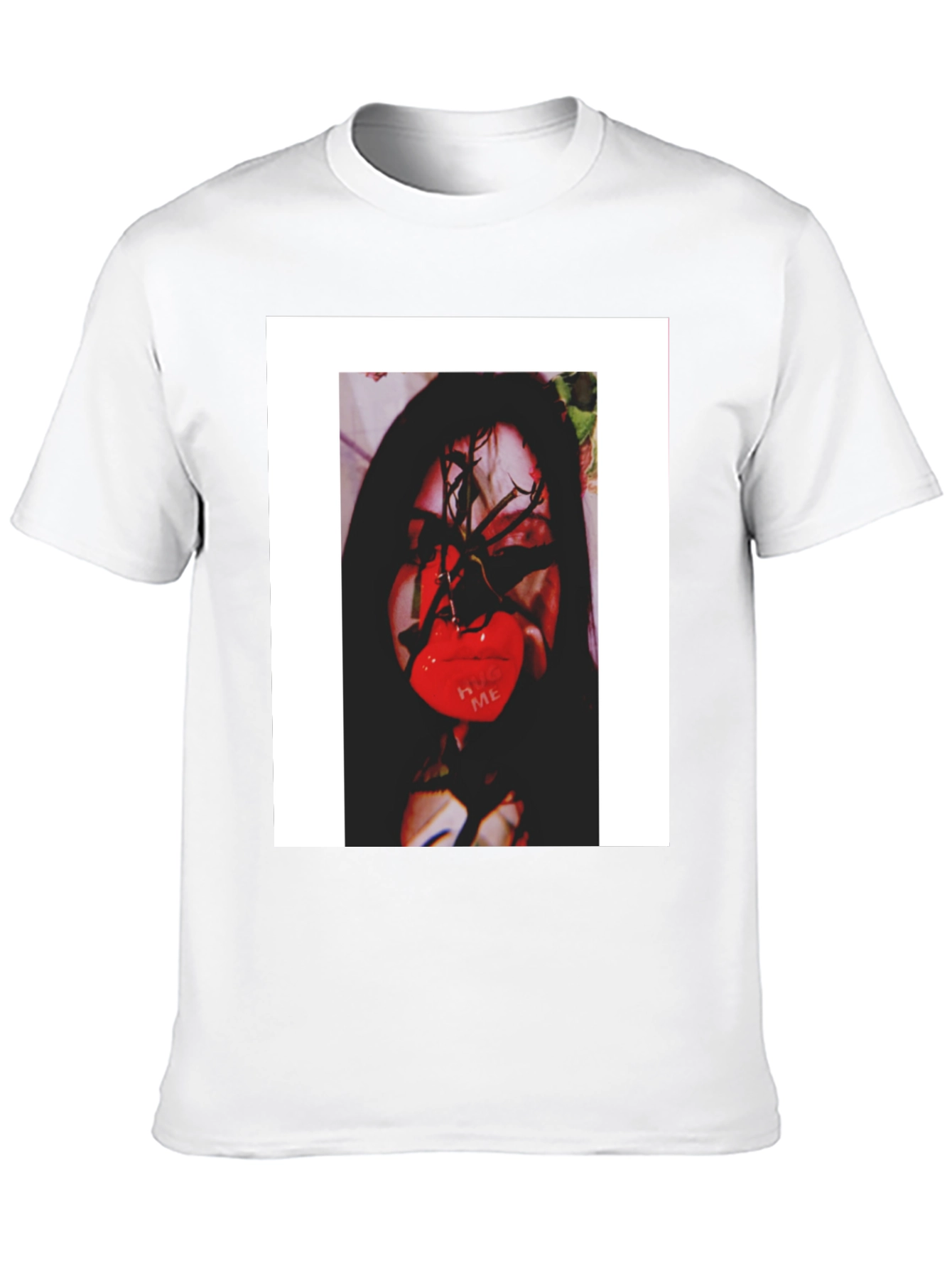 Graphic Print Crew Neck T-Shirt