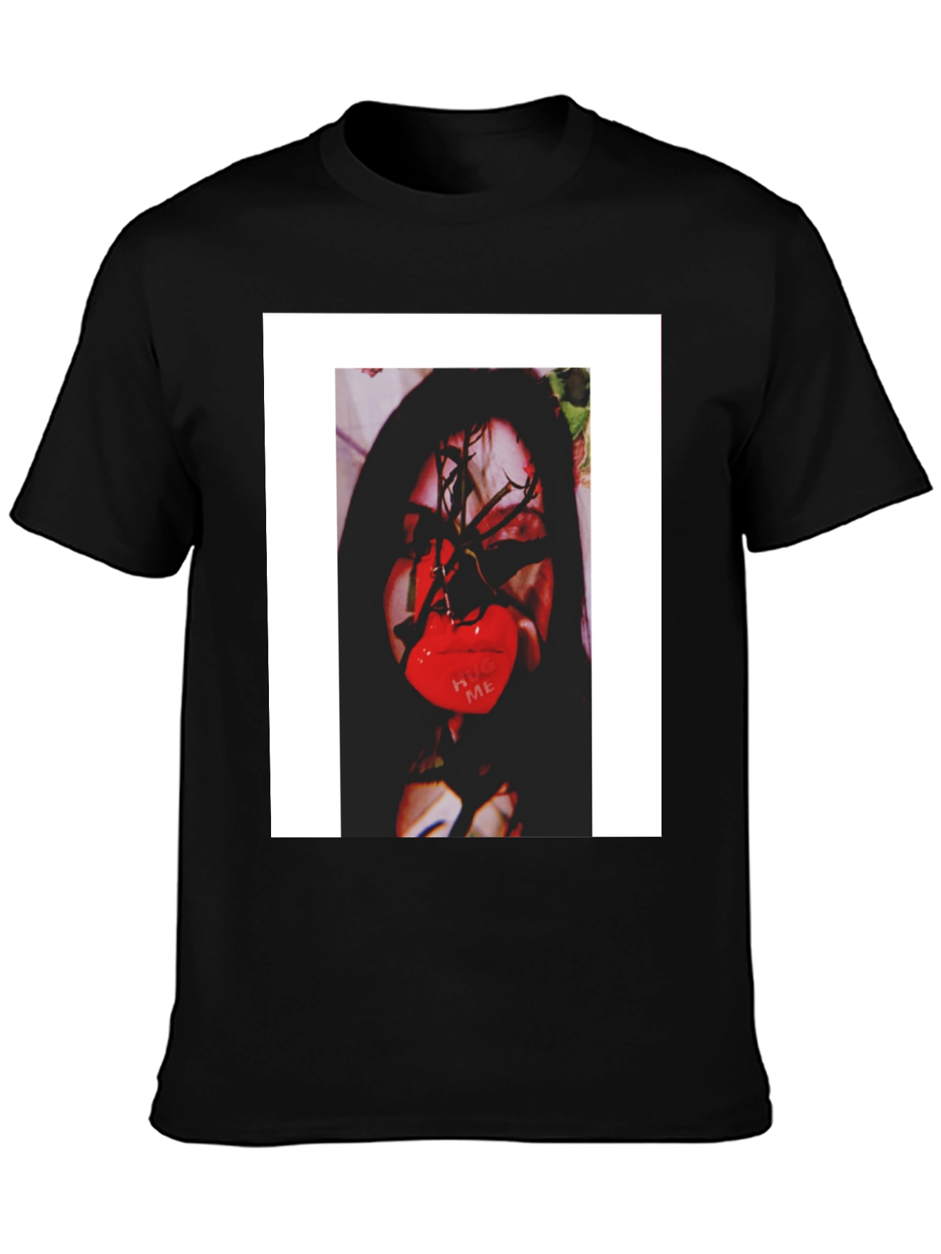 Graphic Print Crew Neck T-Shirt