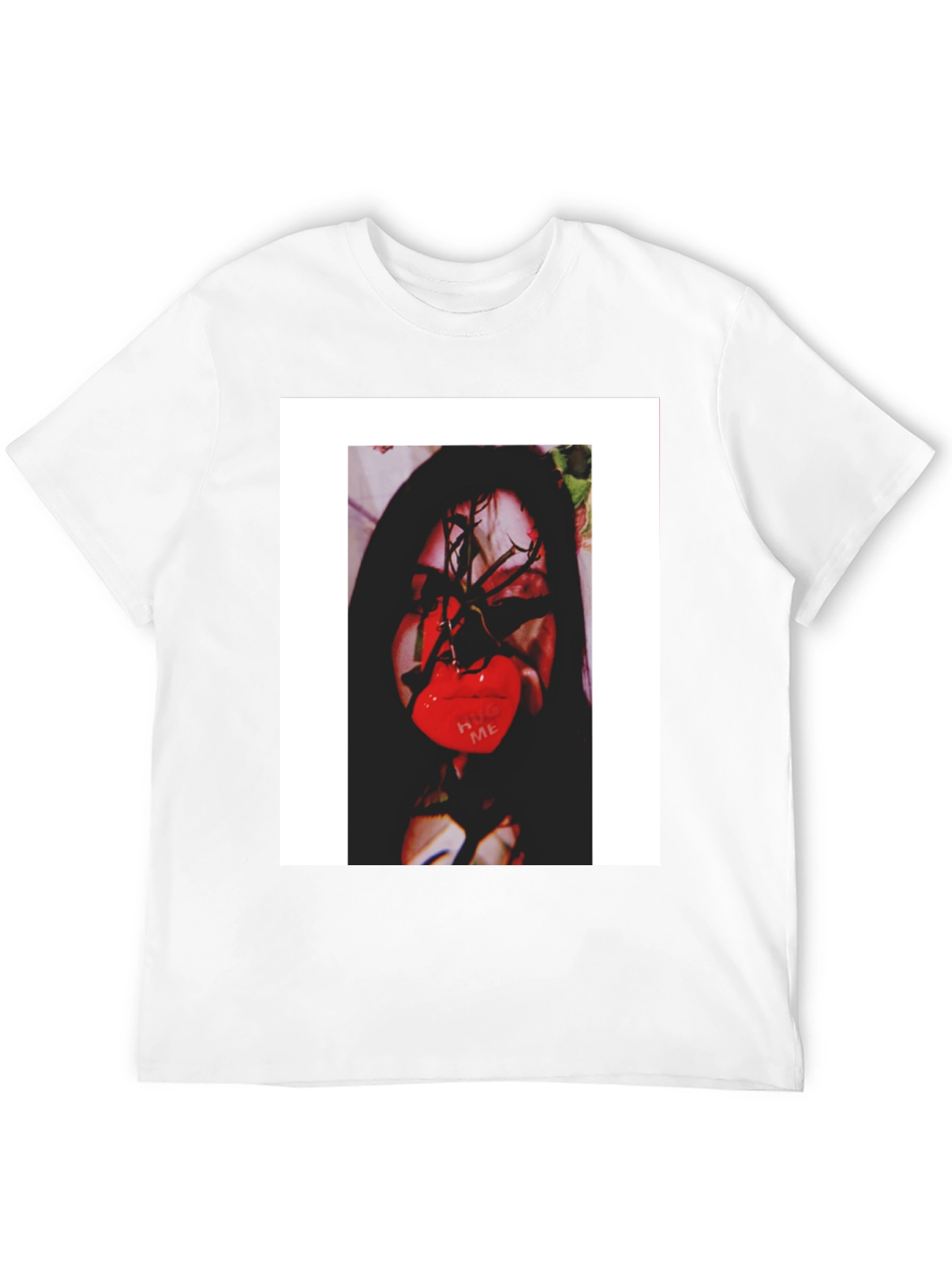 Graphic Print Crew Neck T-Shirt