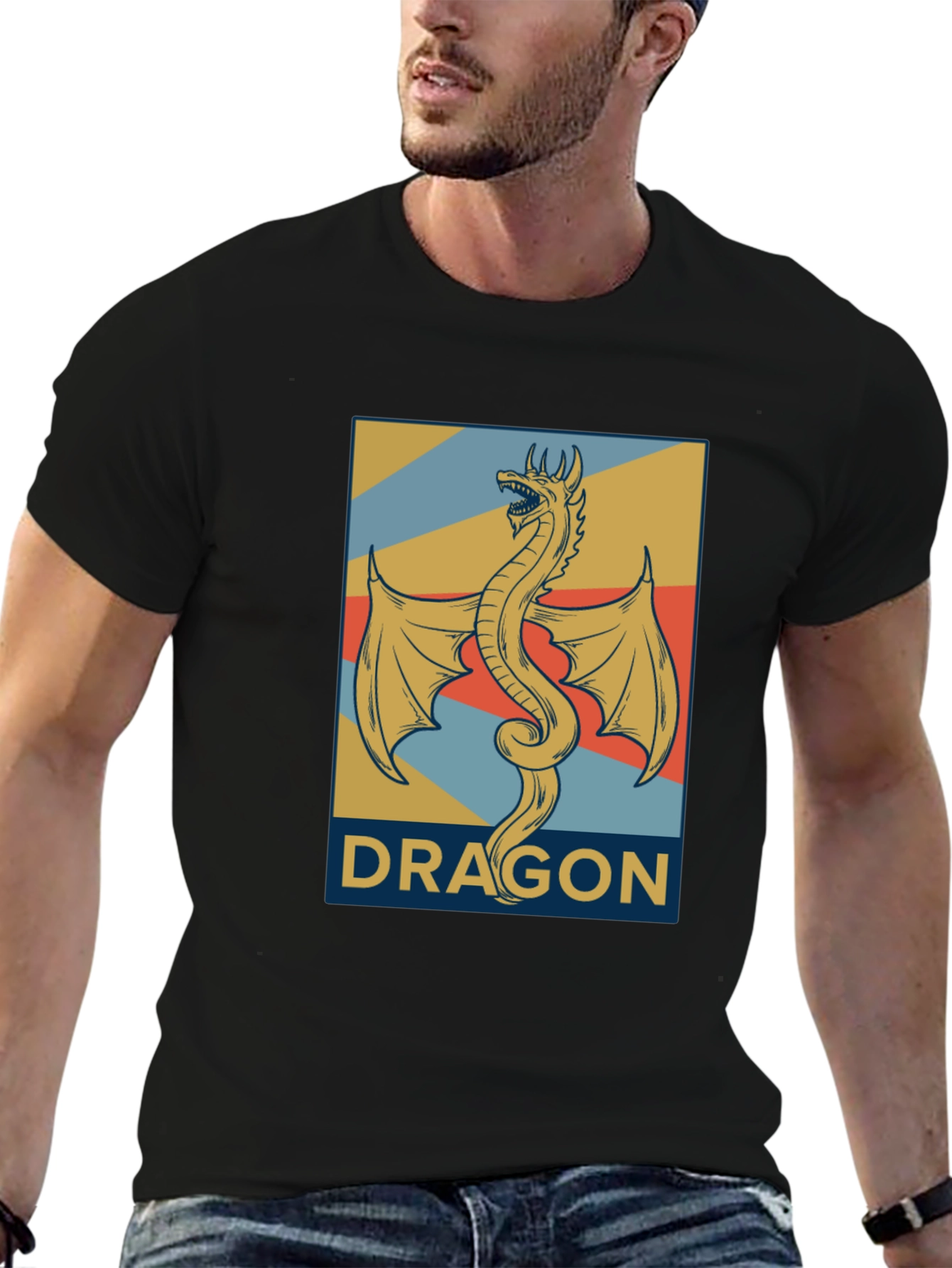 Dragon T-Shirt: Retro Graphic Tee