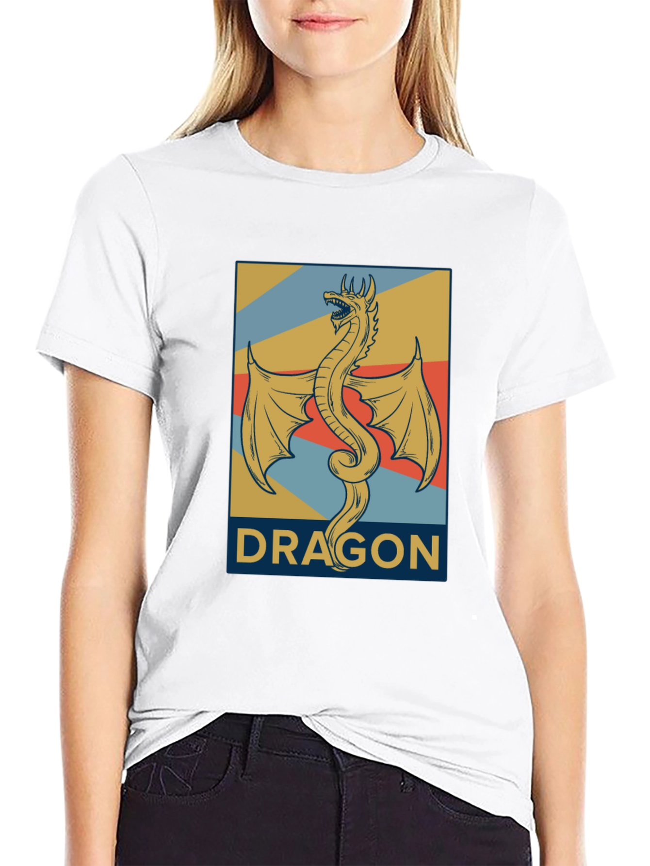 Dragon T-Shirt: Retro Graphic Tee