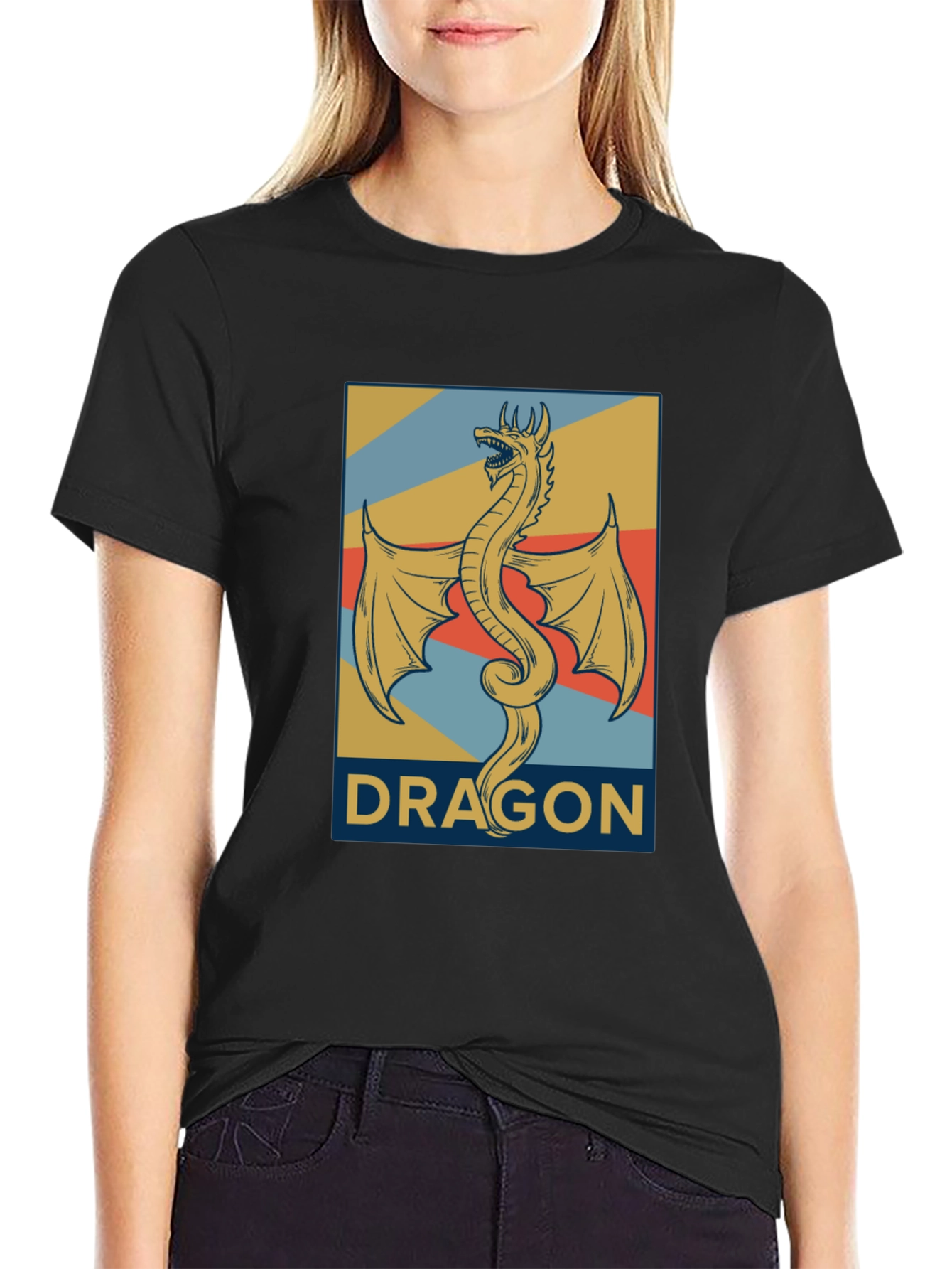 Dragon T-Shirt: Retro Graphic Tee