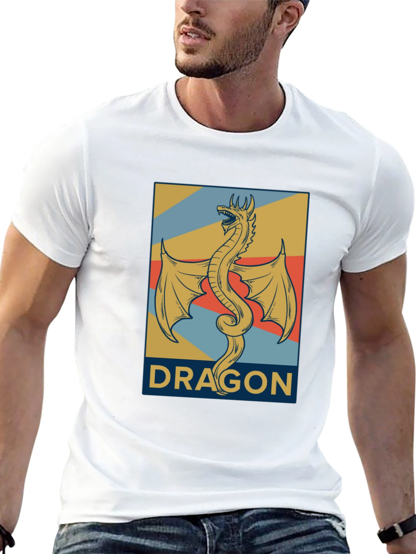 Dragon T-Shirt: Retro Graphic Tee