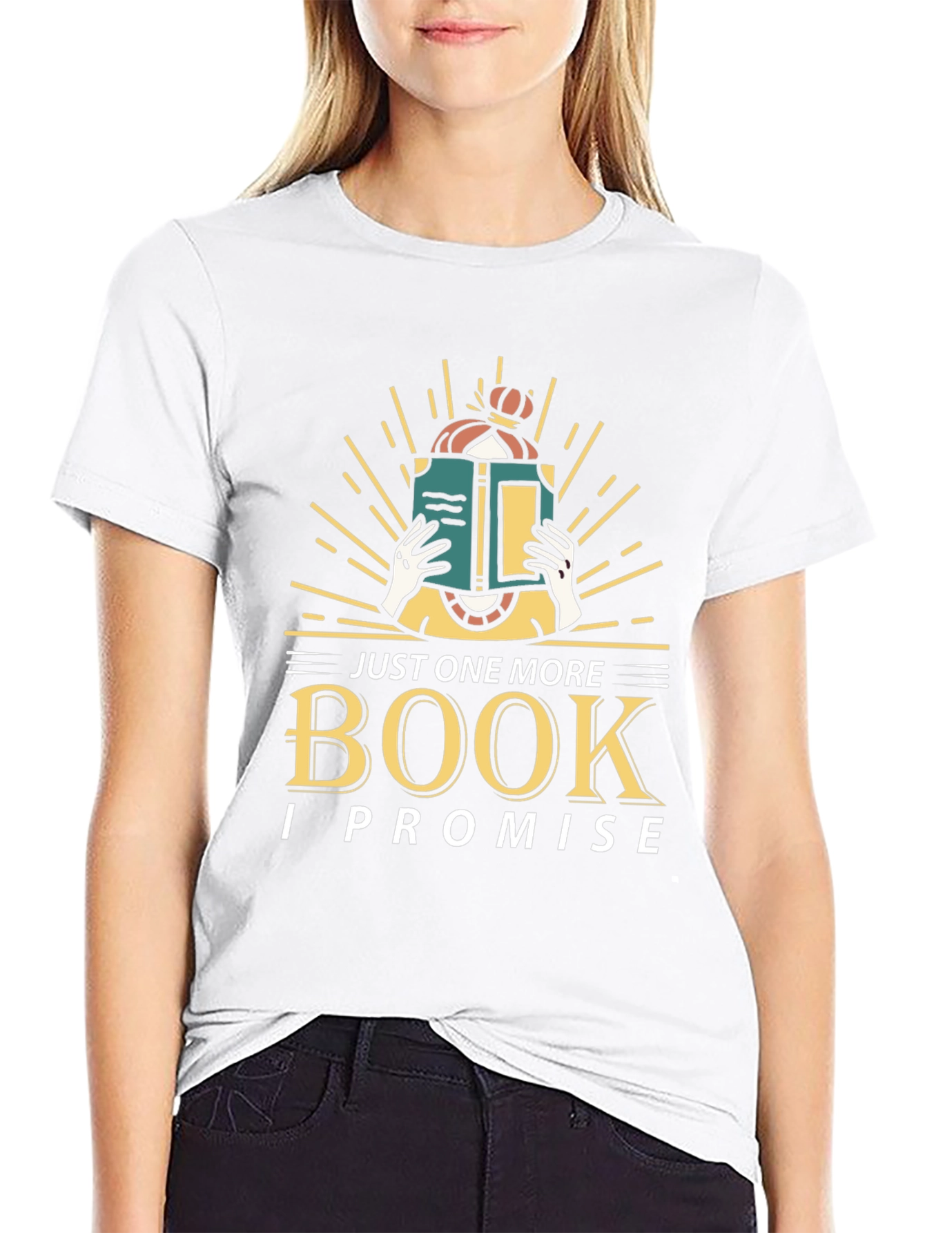 Just One More Book T-Shirt - Readers Tee