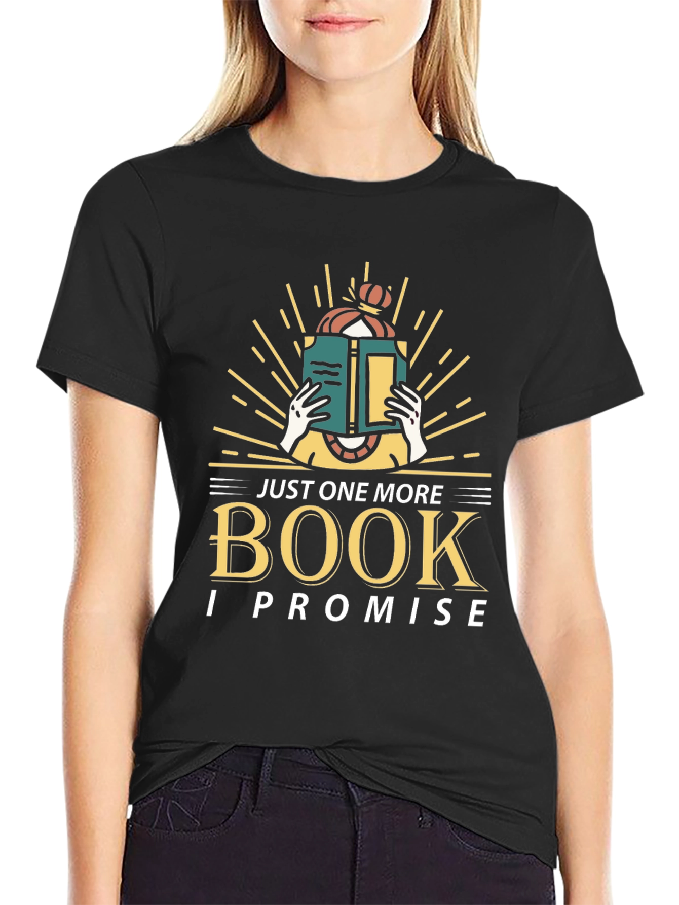 Just One More Book T-Shirt - Readers Tee