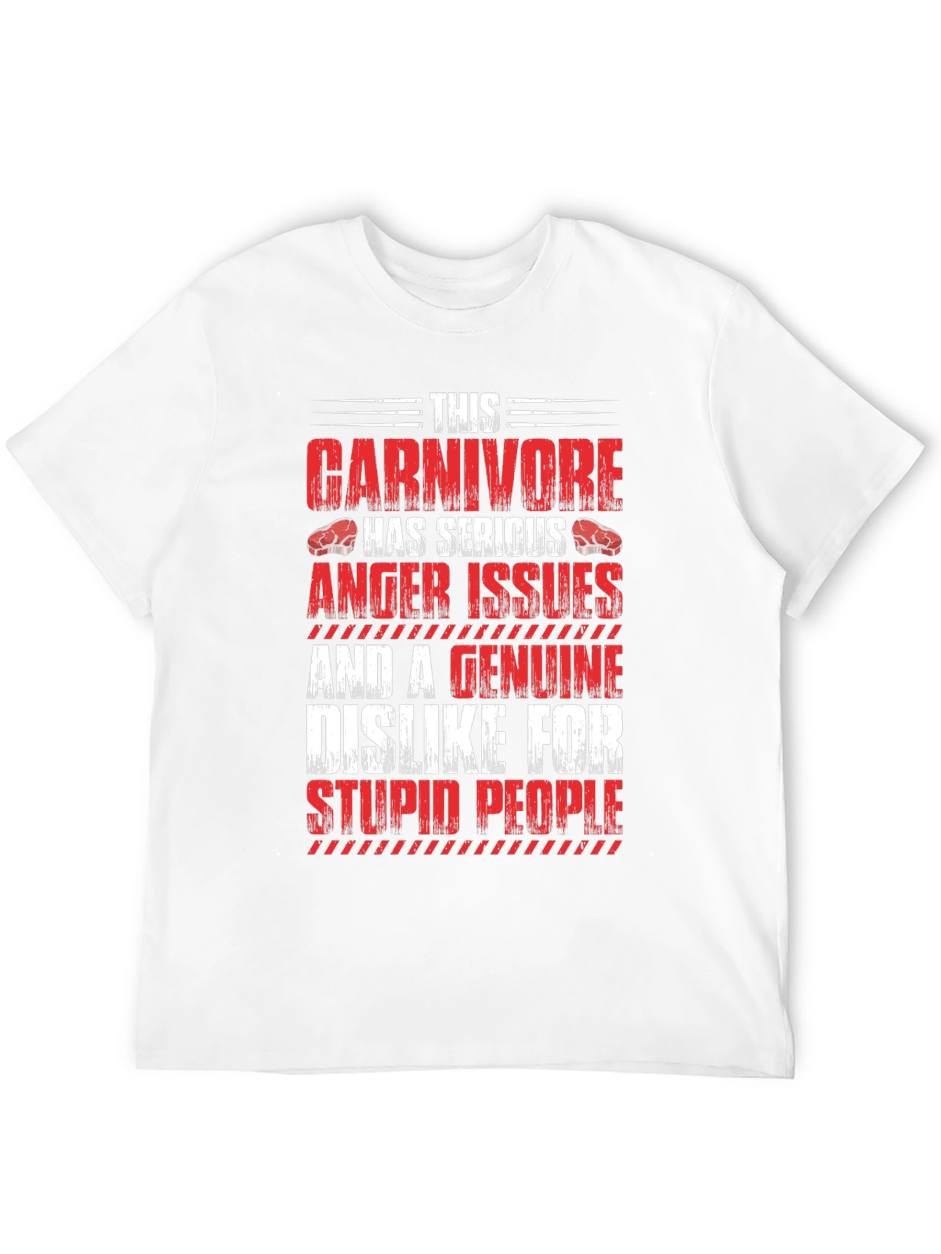 Carnivore Serious Anger Issues Graphic T-Shirt