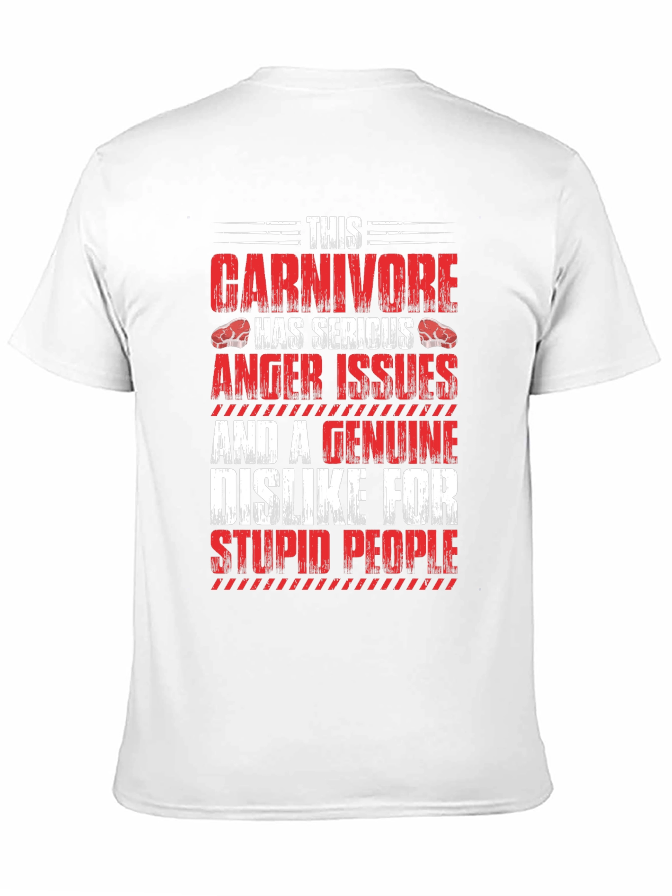 Carnivore Serious Anger Issues Graphic T-Shirt