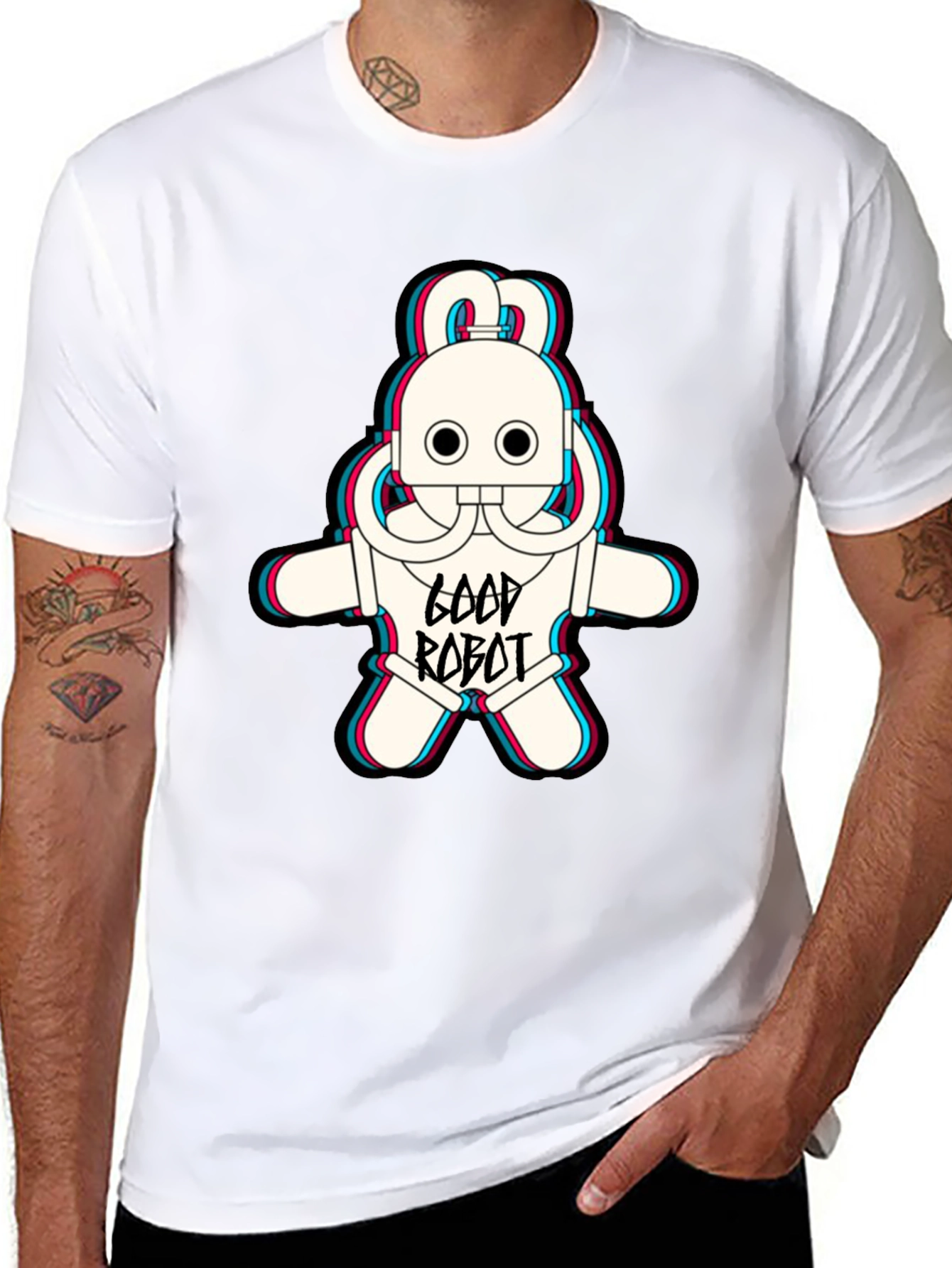 Good Robot Black T-Shirt