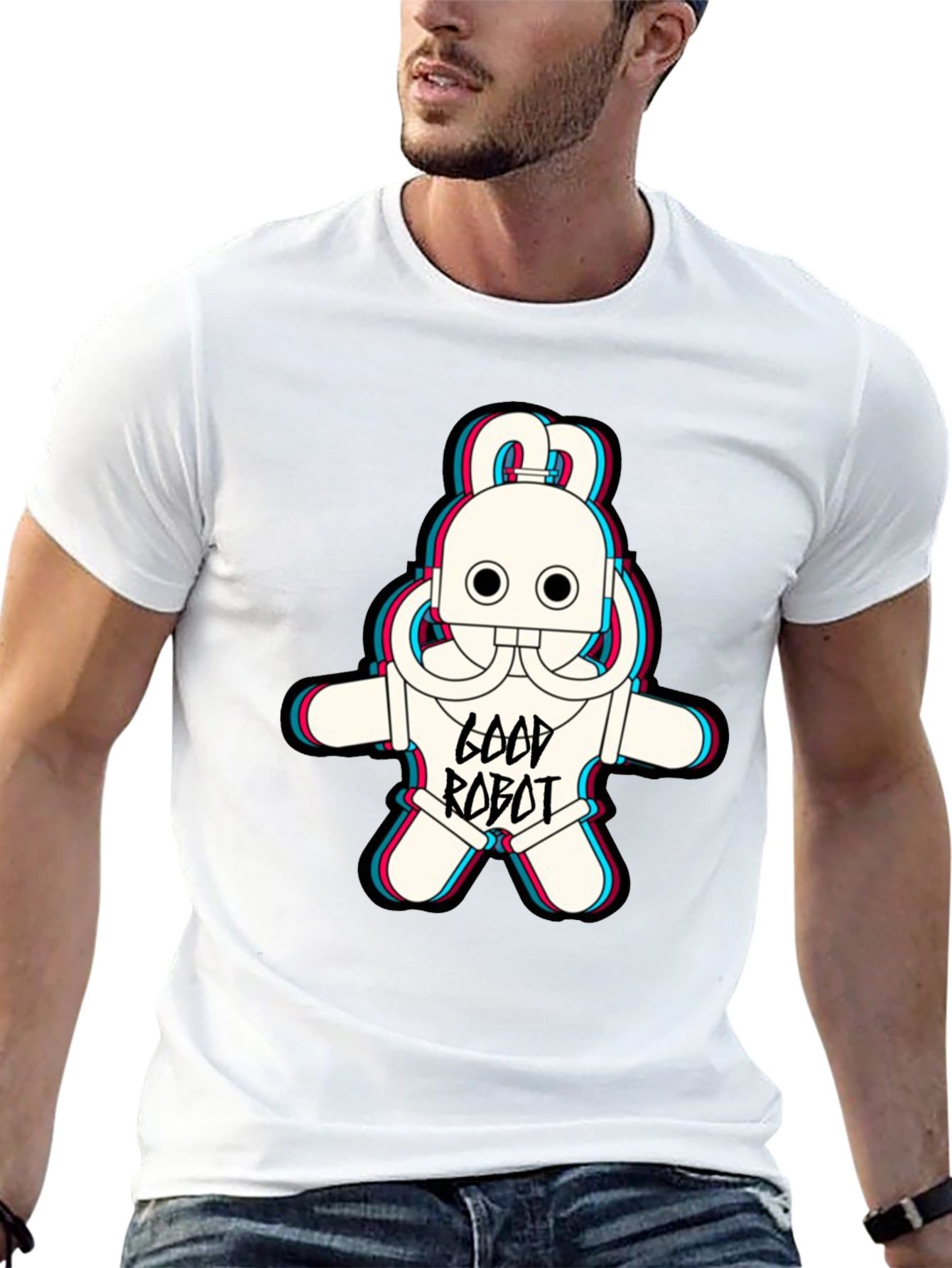 Good Robot Black T-Shirt