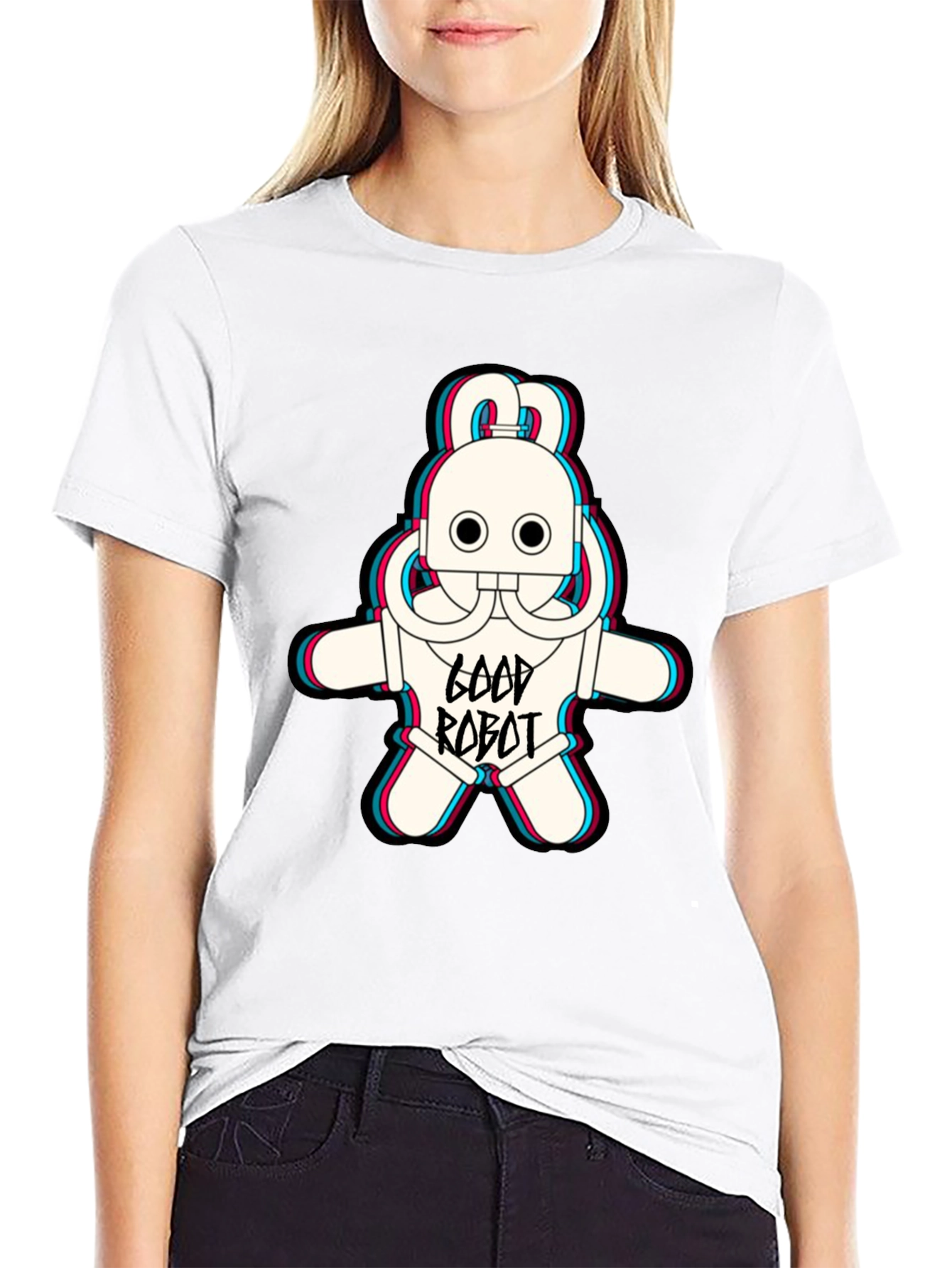 Good Robot Black T-Shirt