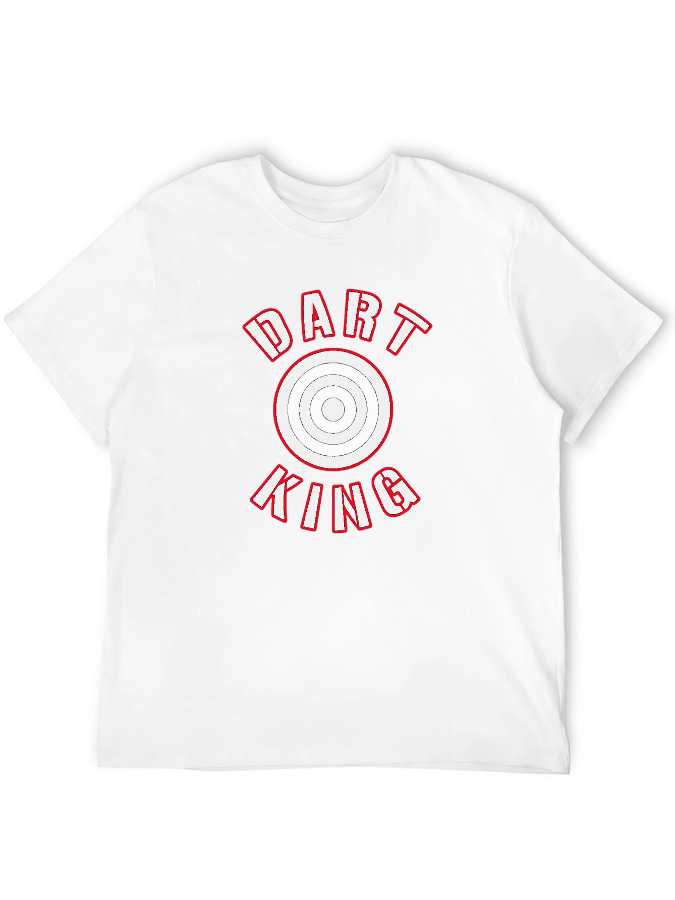 Dart King T-Shirt - Sporty Graphic Tee