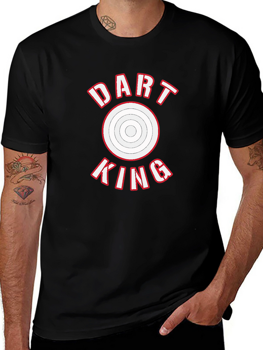 Dart King T-Shirt - Sporty Graphic Tee
