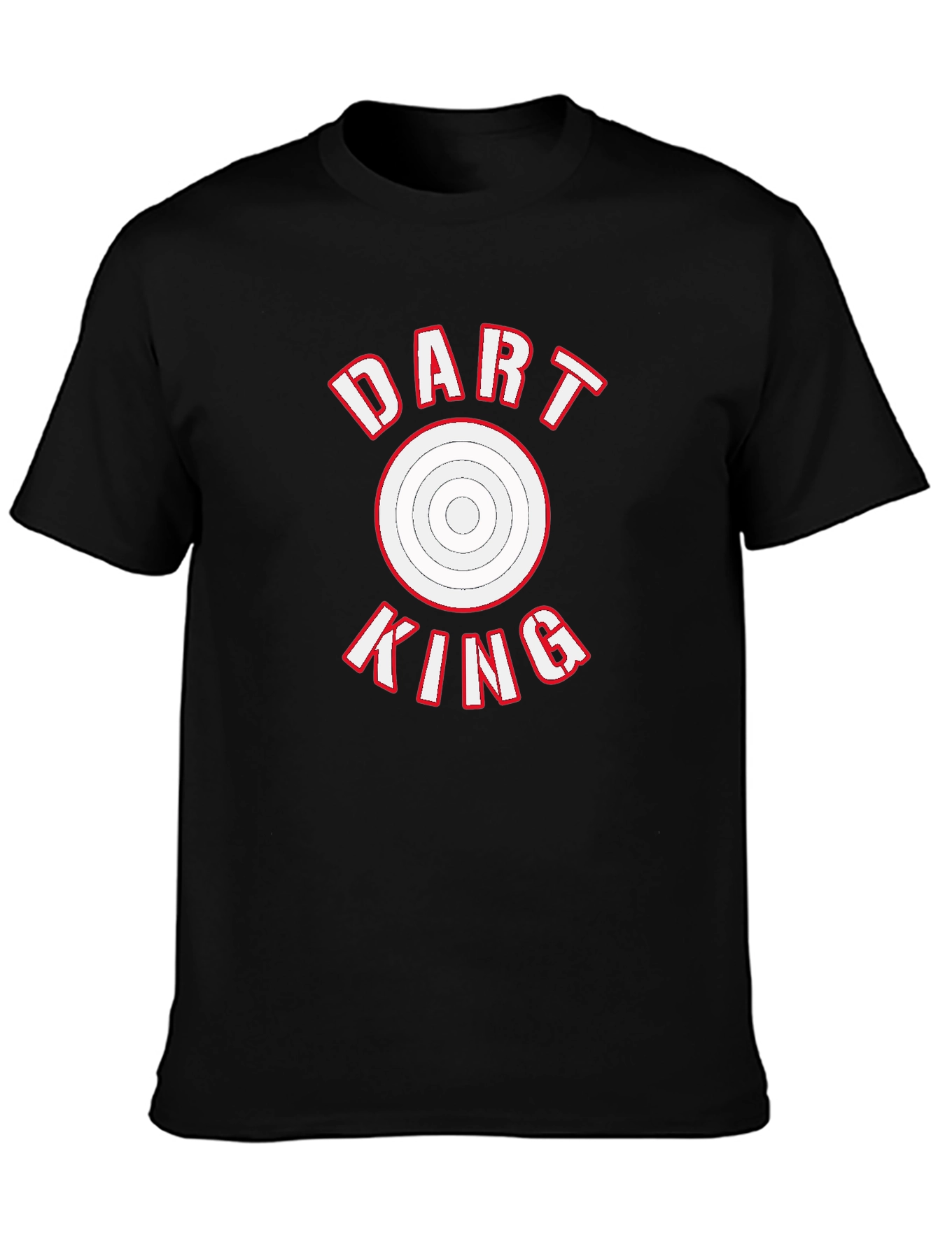 Dart King T-Shirt - Sporty Graphic Tee