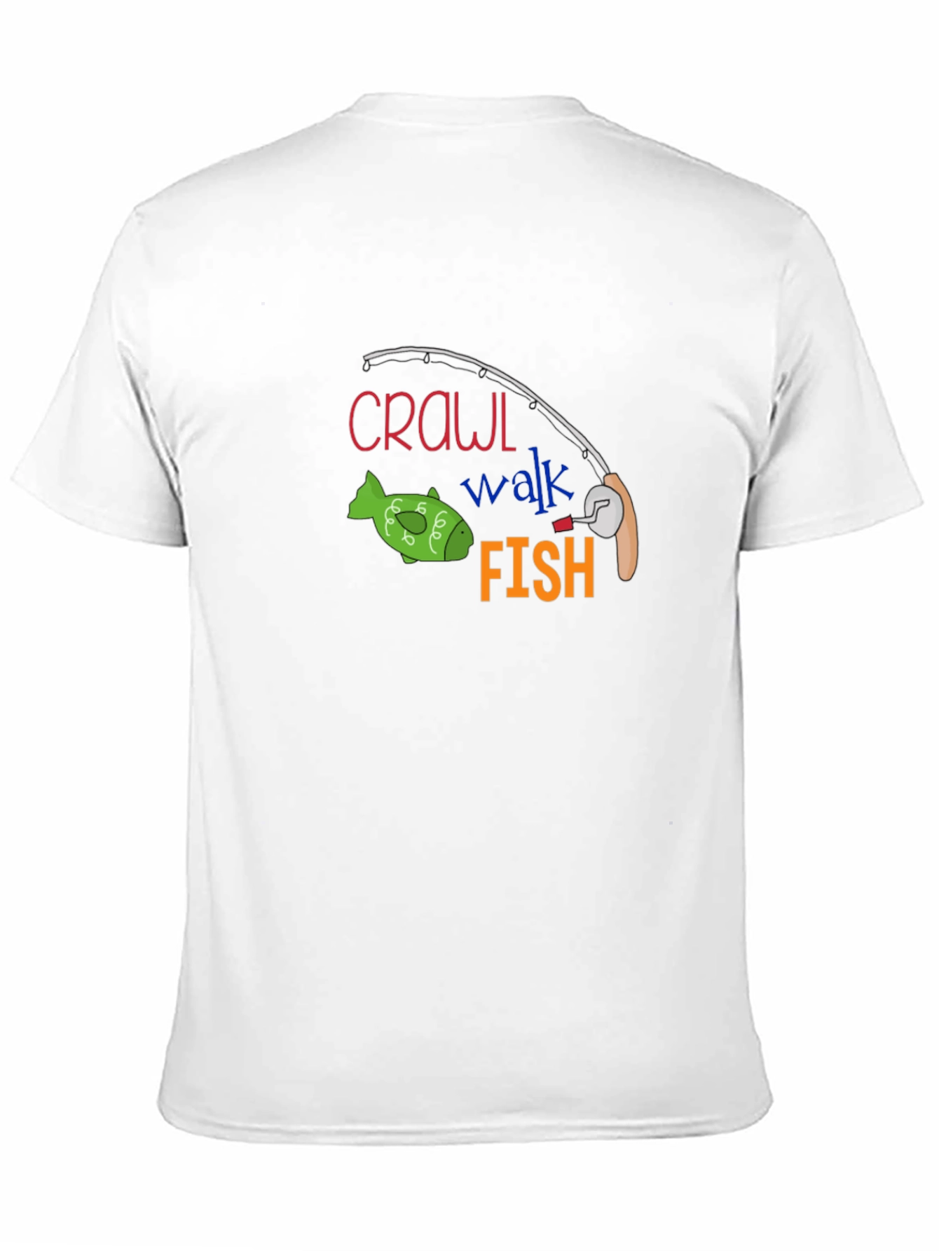 Crawl Walk Fish T-Shirt