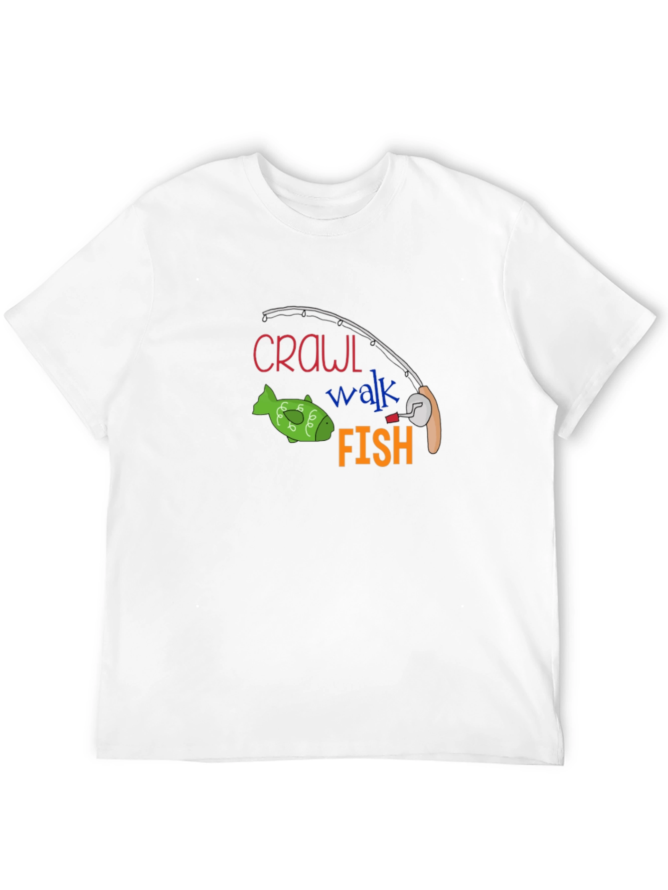 Crawl Walk Fish T-Shirt